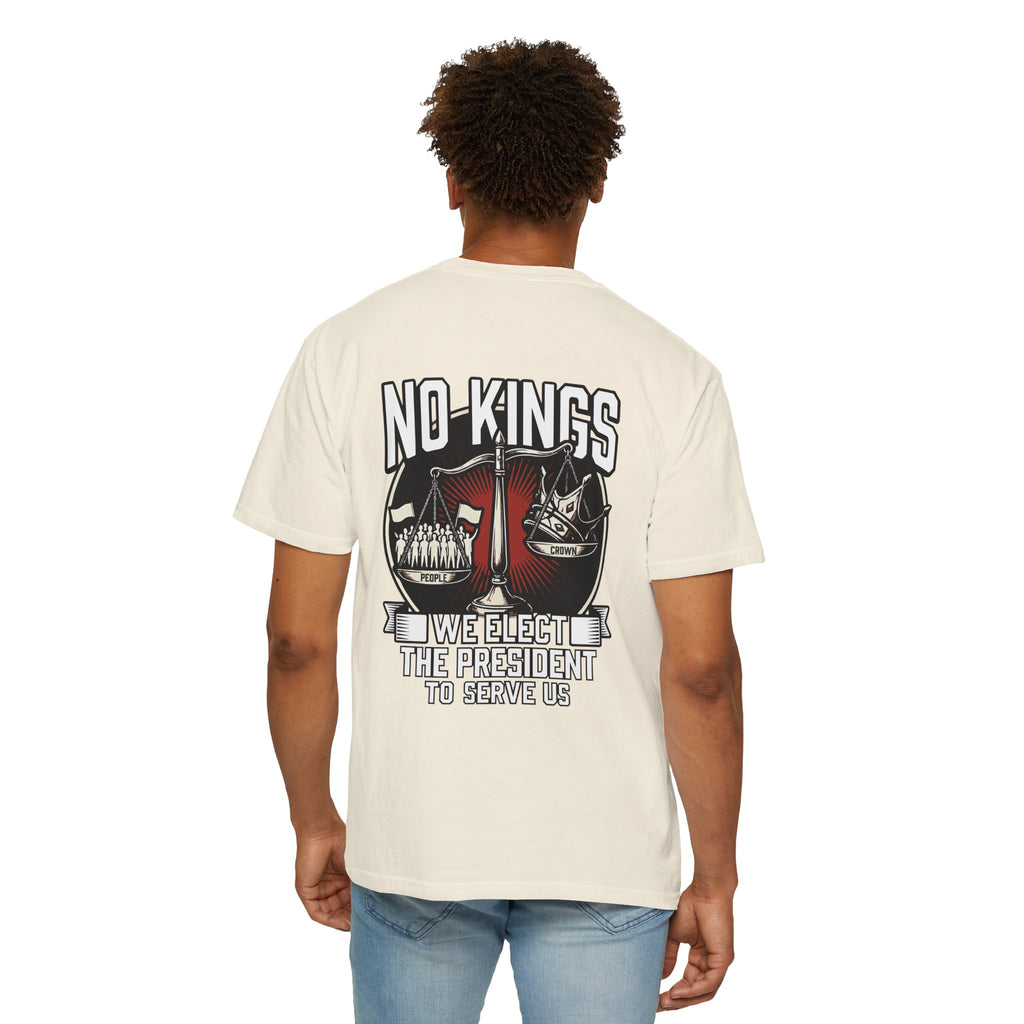 No Kings (Front & Back Printed) —  Protest Graphic Tee