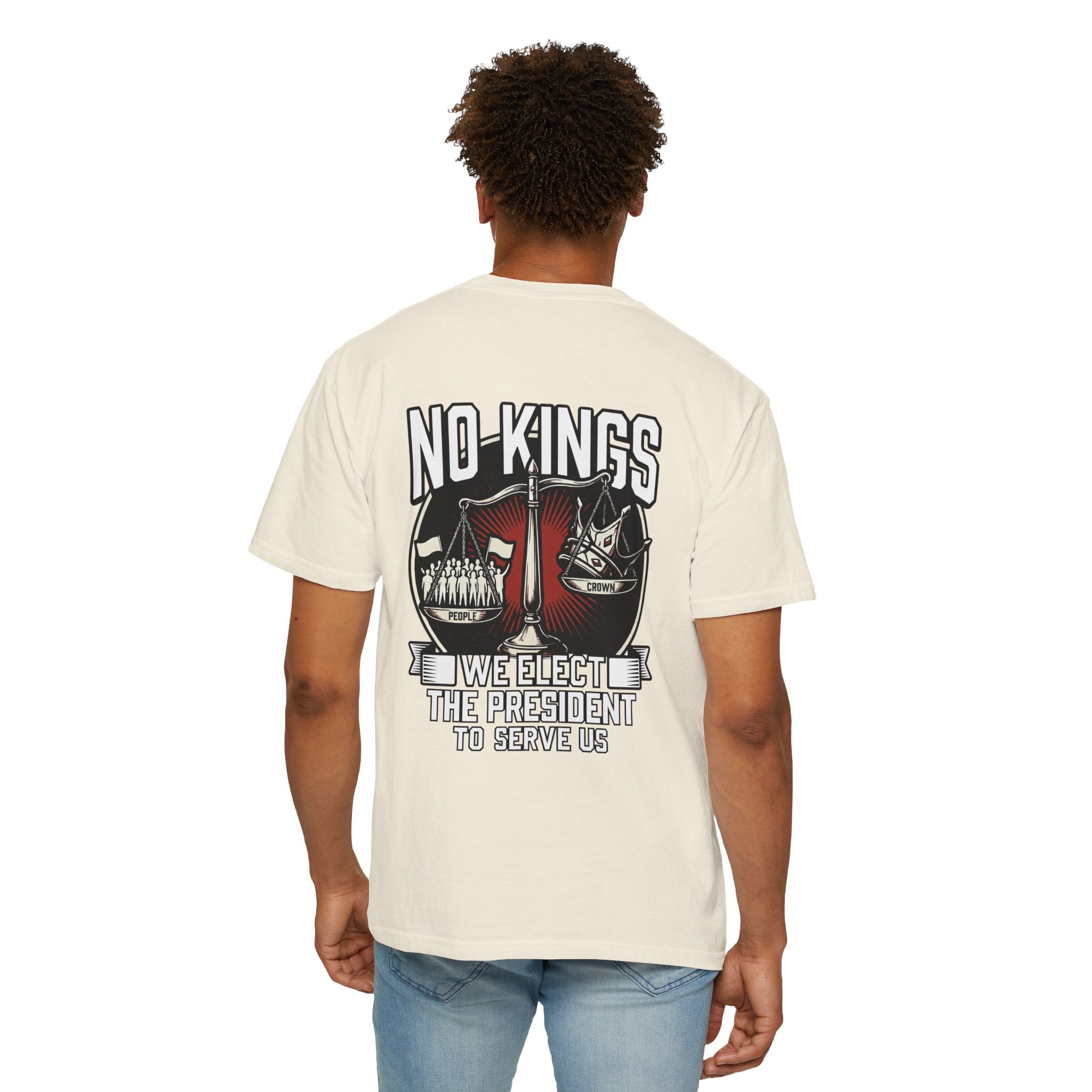 No Kings (Front & Back Printed) —  Protest Graphic Tee
