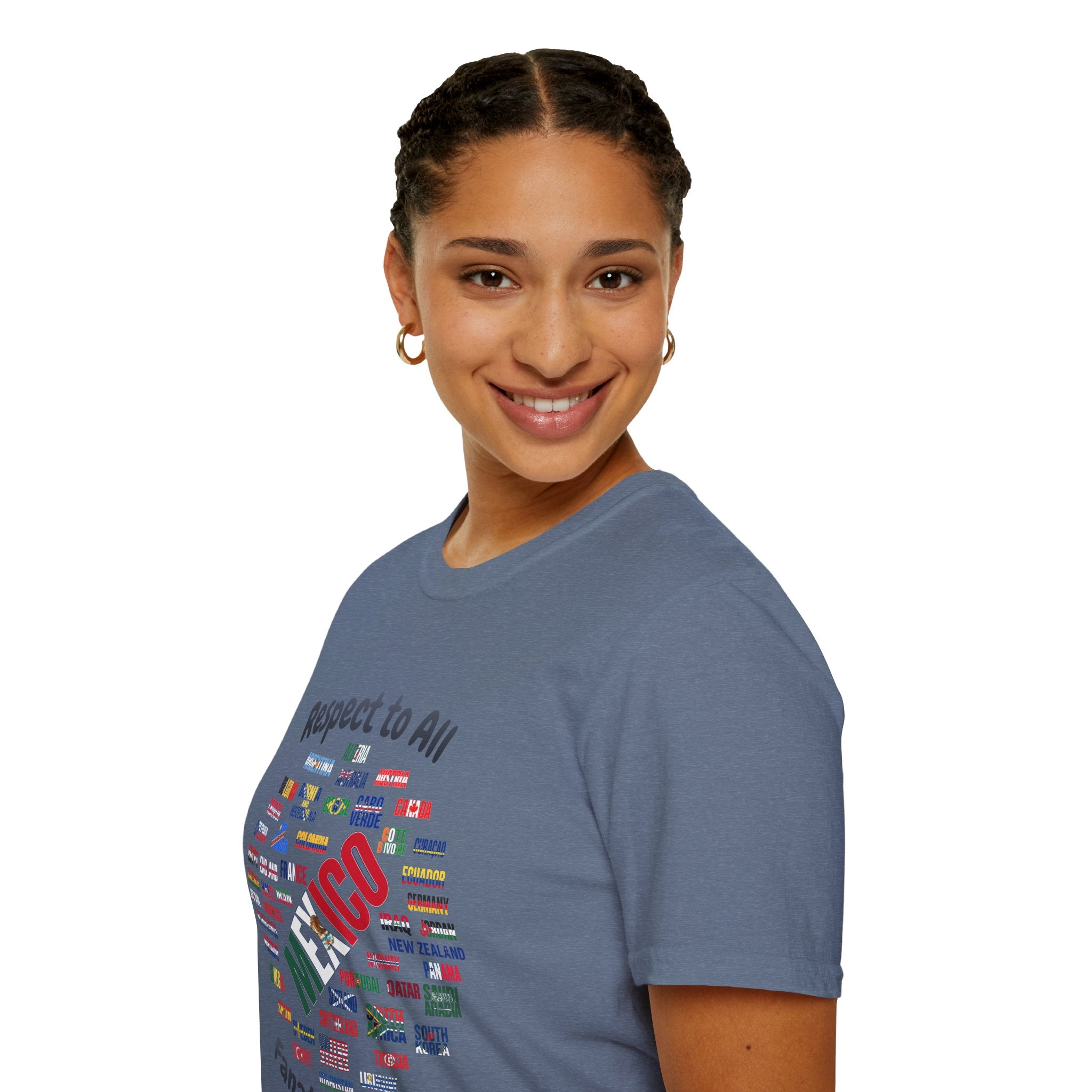 Mexico Fan Soccer Tee | Dark Text | Lightweight