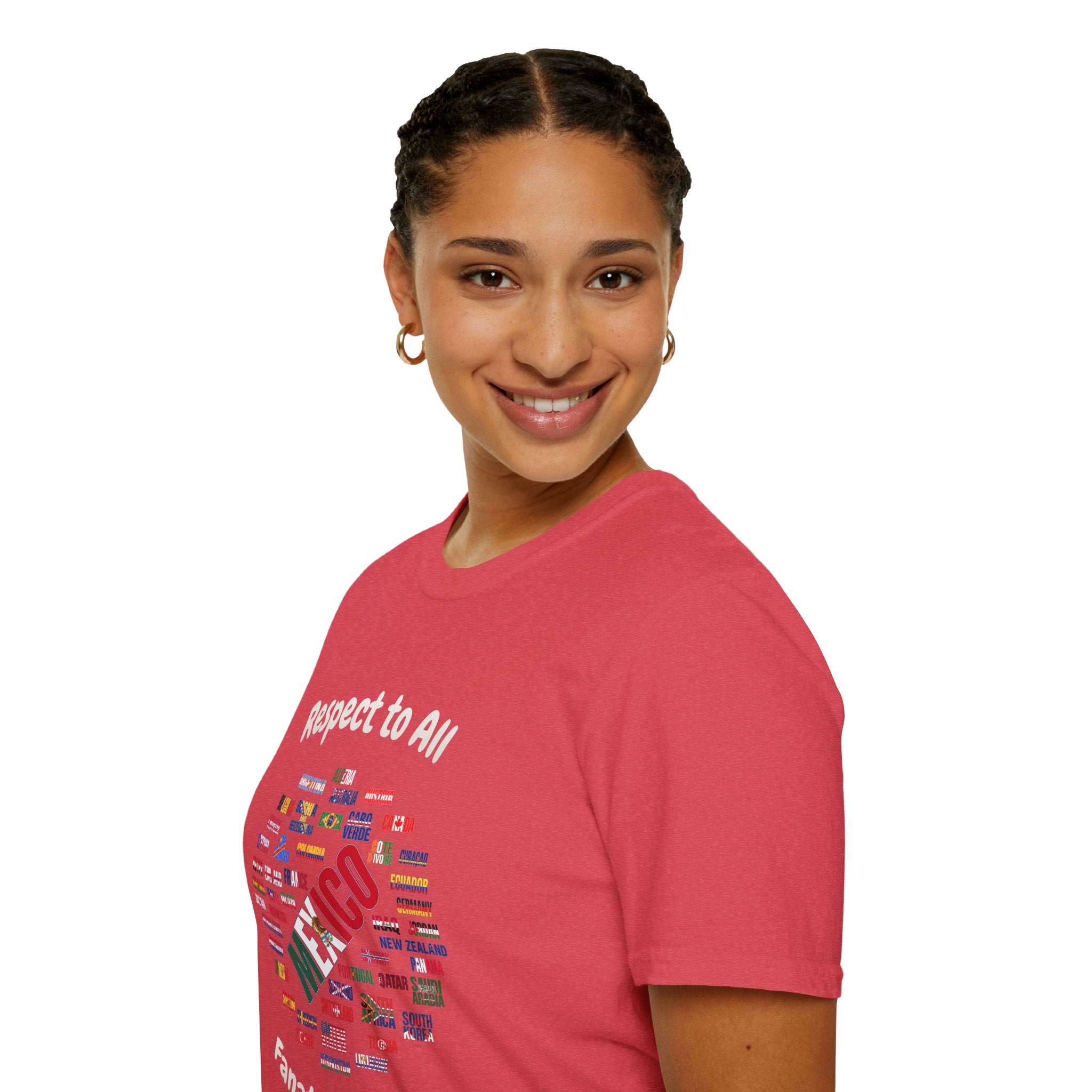 Mexico Fan Soccer Tee | White Text | Lightweight