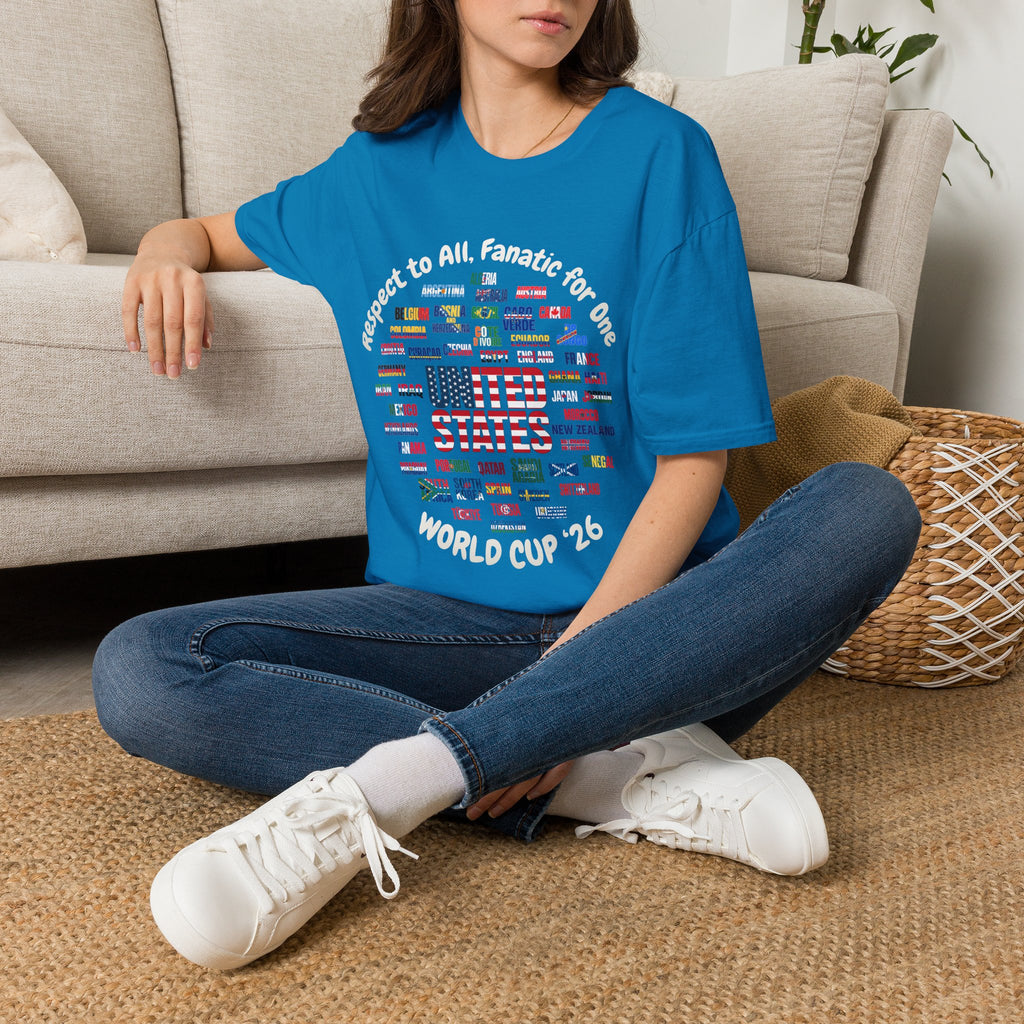 World Cup '26 | USA Fan | White Text | Lightweight