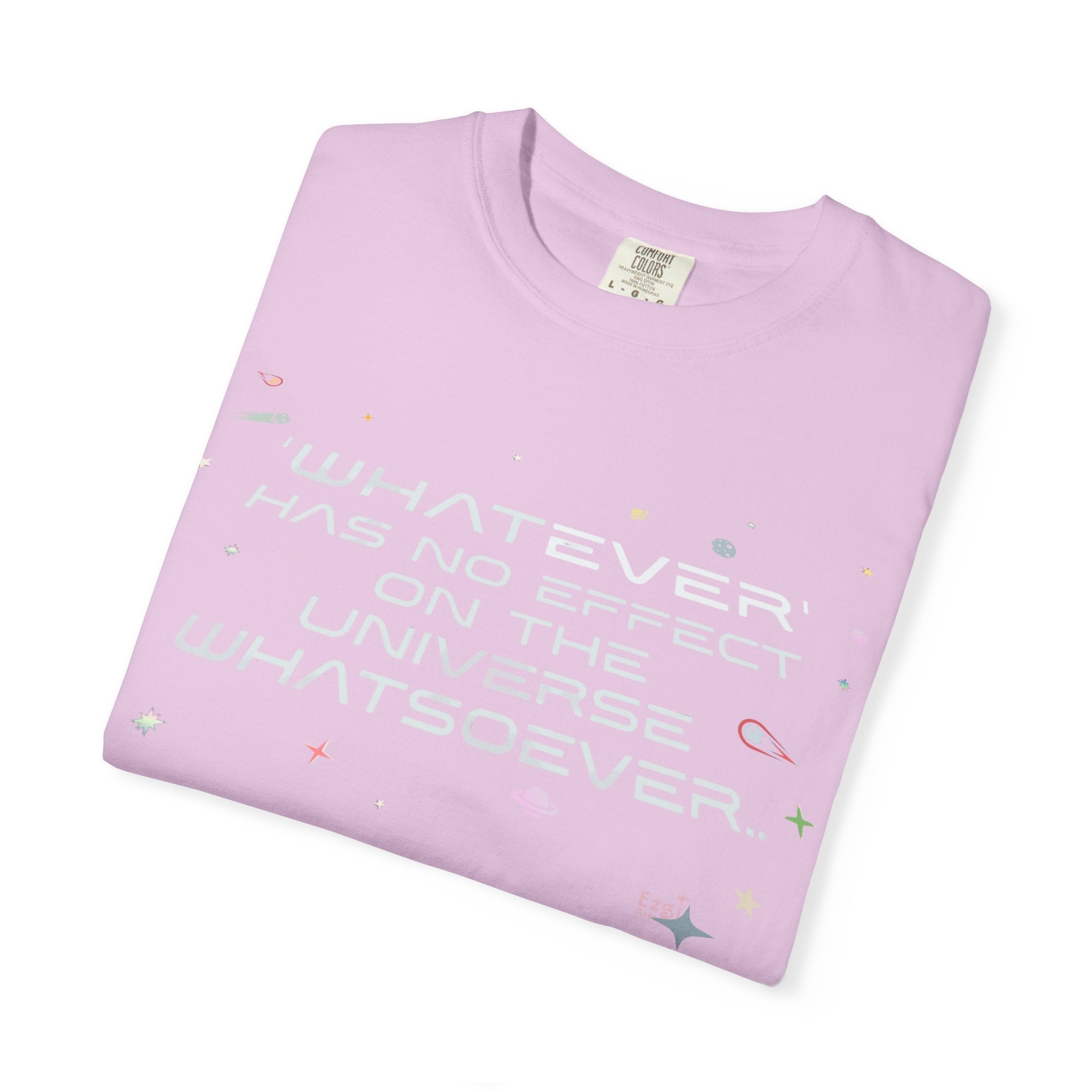 Whatever Universe T-Shirt — Pastel Space Graphic Tee