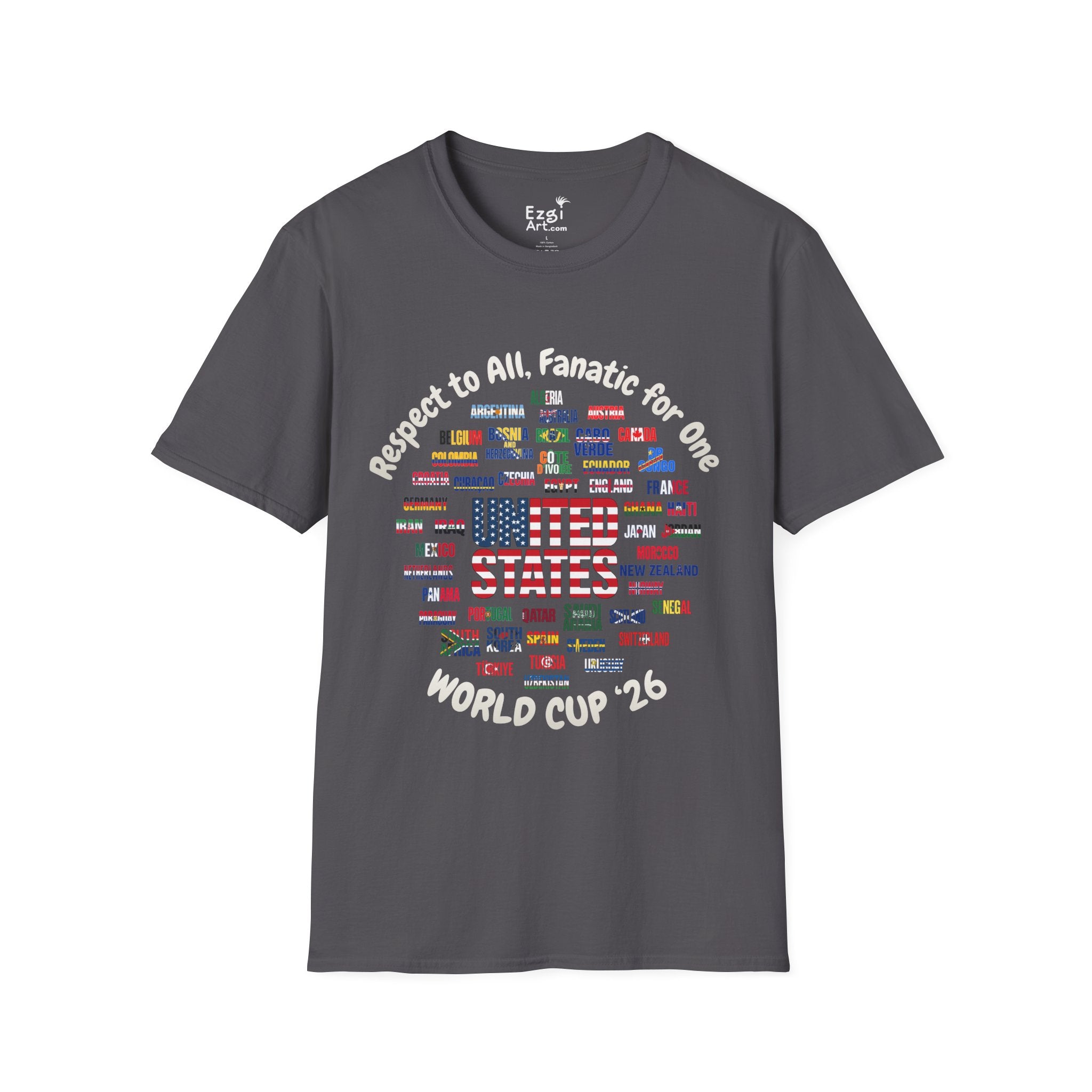 World Cup '26 | USA Fan | White Text | Lightweight
