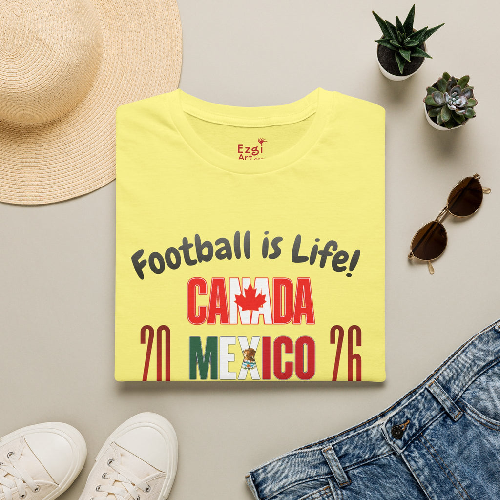 Canada Mexico USA 2026 World Cup | Heaven | Dark Text | Lightweight