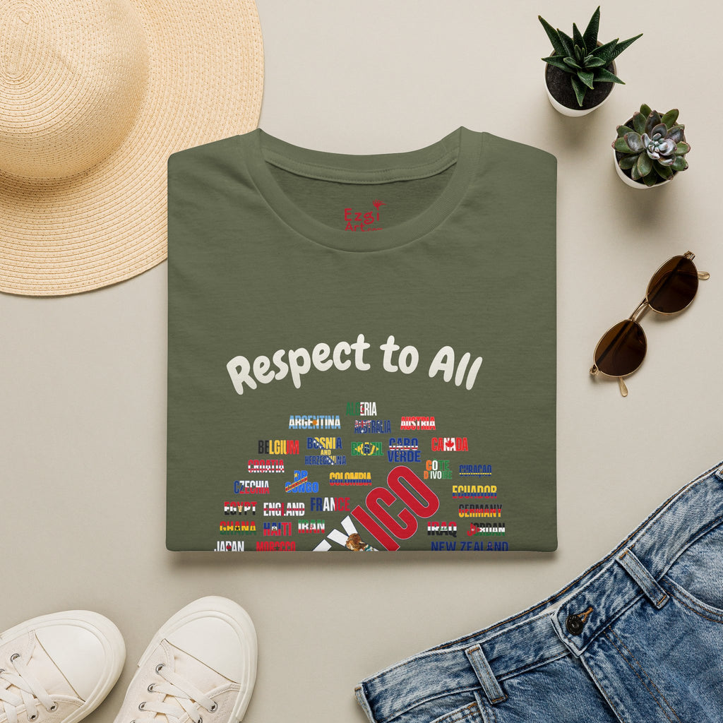 Mexico Fan Soccer Tee | White Text | Lightweight