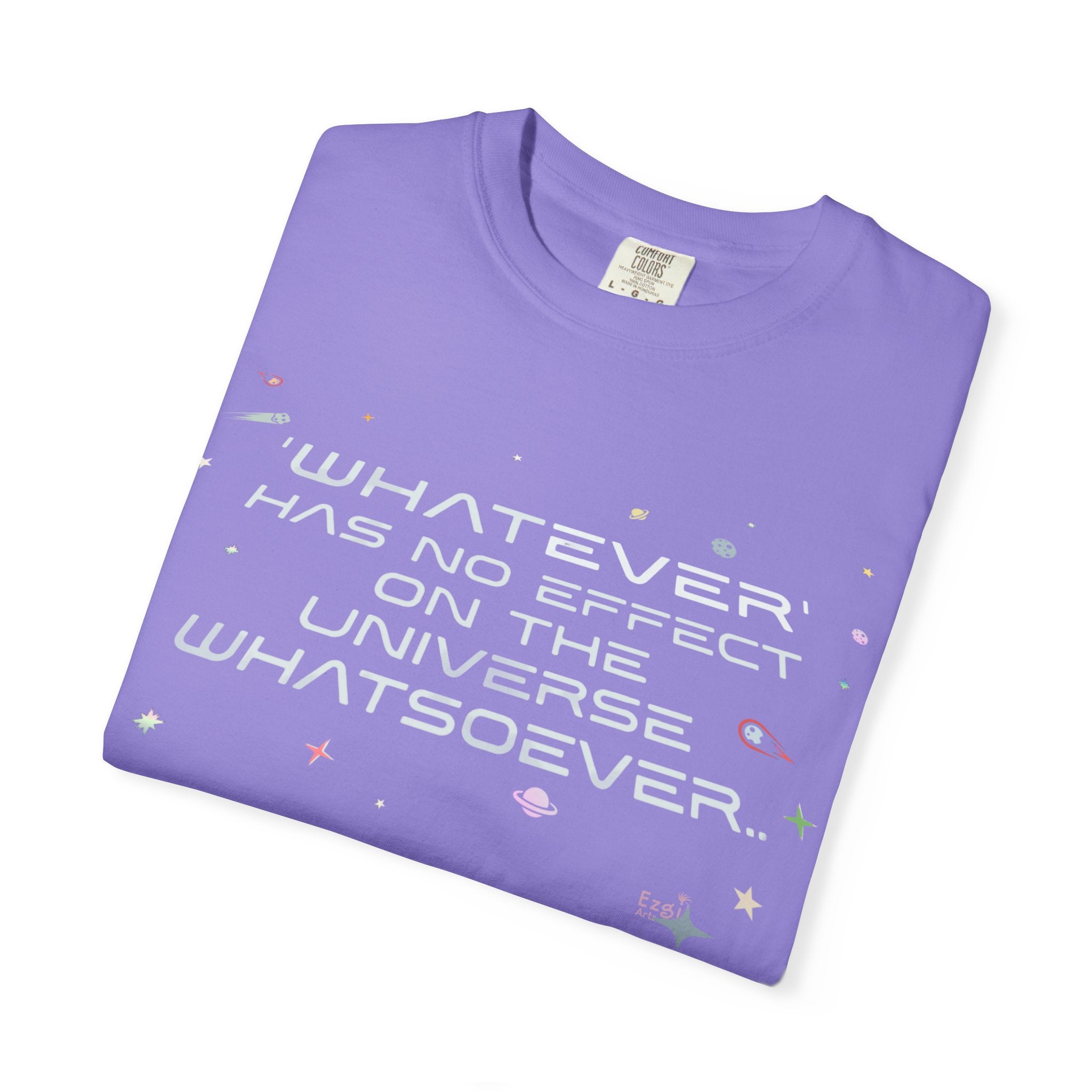 Whatever Universe T-Shirt — Pastel Space Graphic Tee