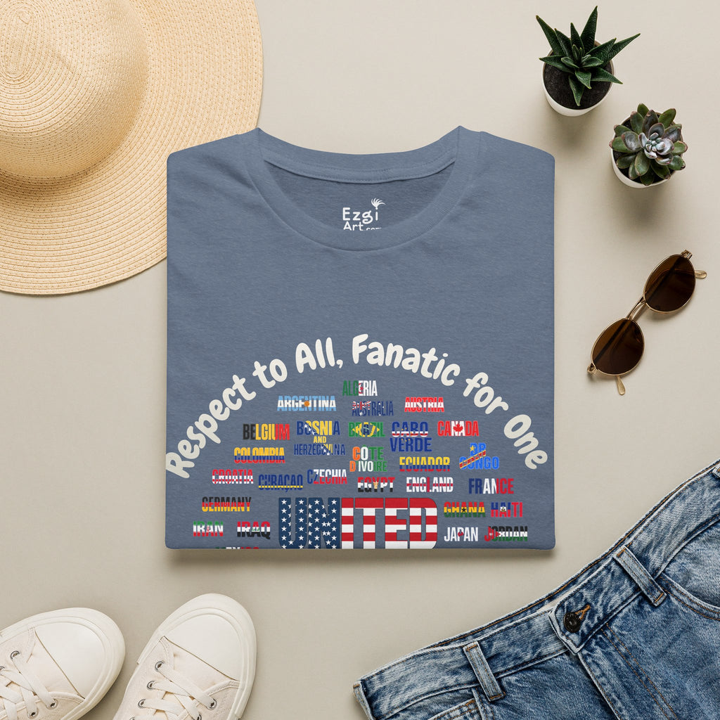 World Cup '26 | USA Fan | White Text | Lightweight