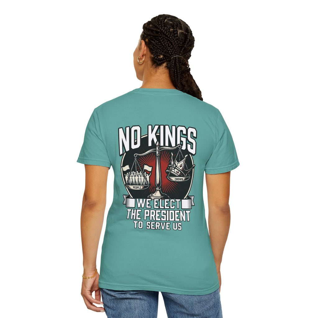 No Kings (Front & Back Printed) —  Protest Graphic Tee