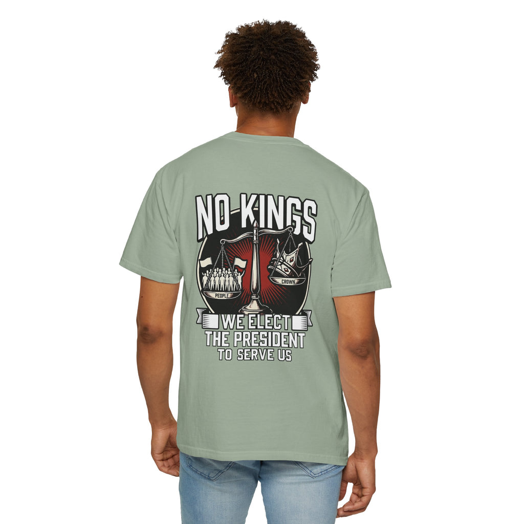 No Kings (Front & Back Printed) —  Protest Graphic Tee