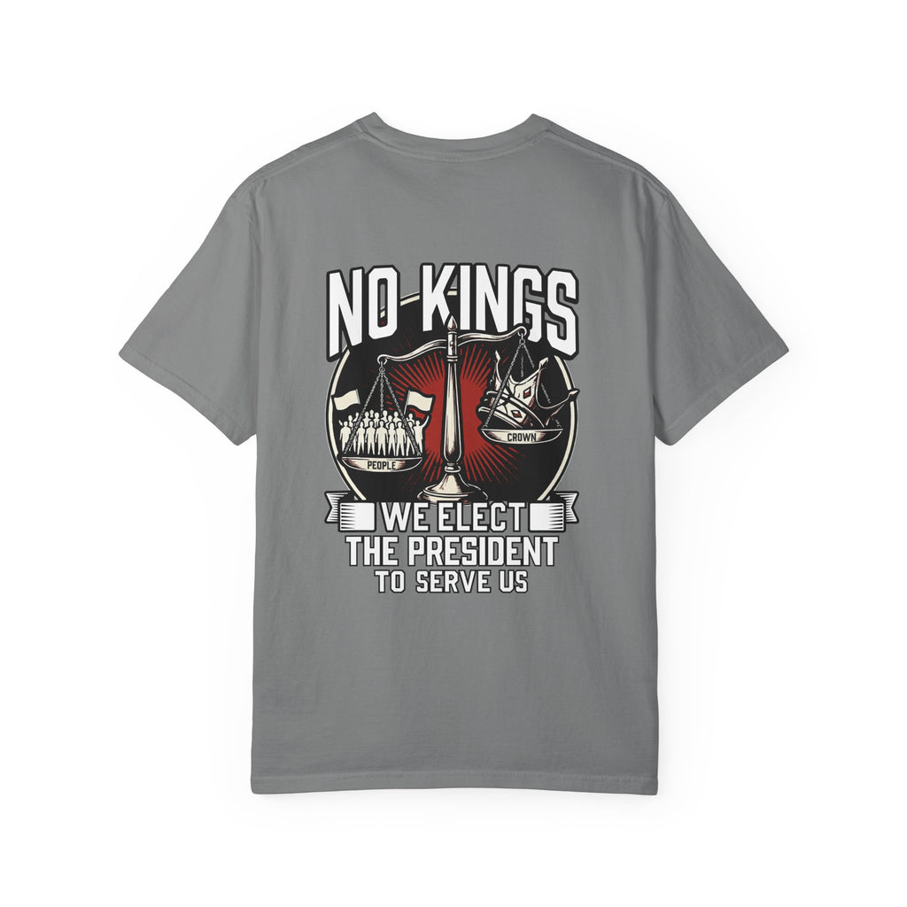 No Kings (Front & Back Printed) —  Protest Graphic Tee