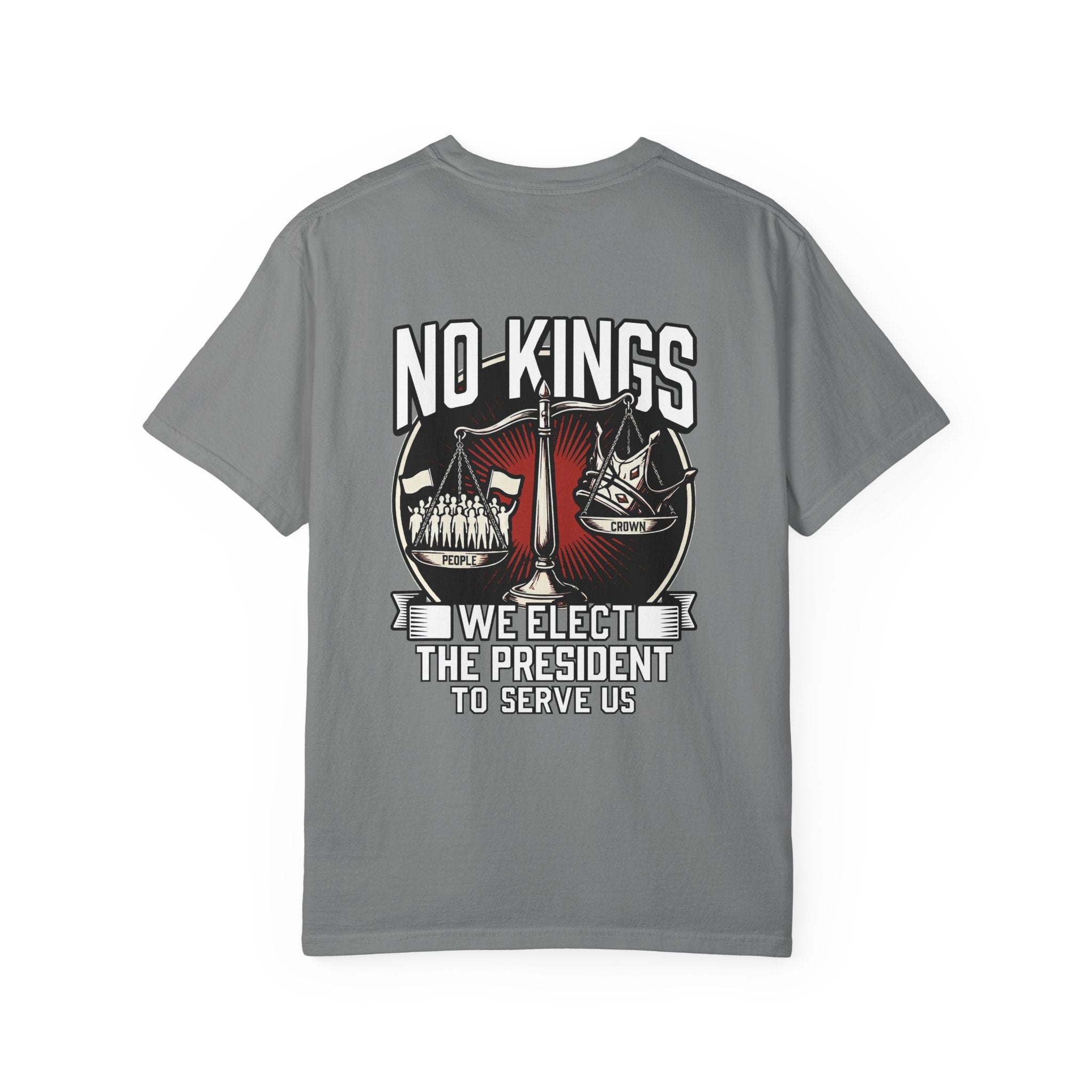 No Kings (Front & Back Printed) —  Protest Graphic Tee