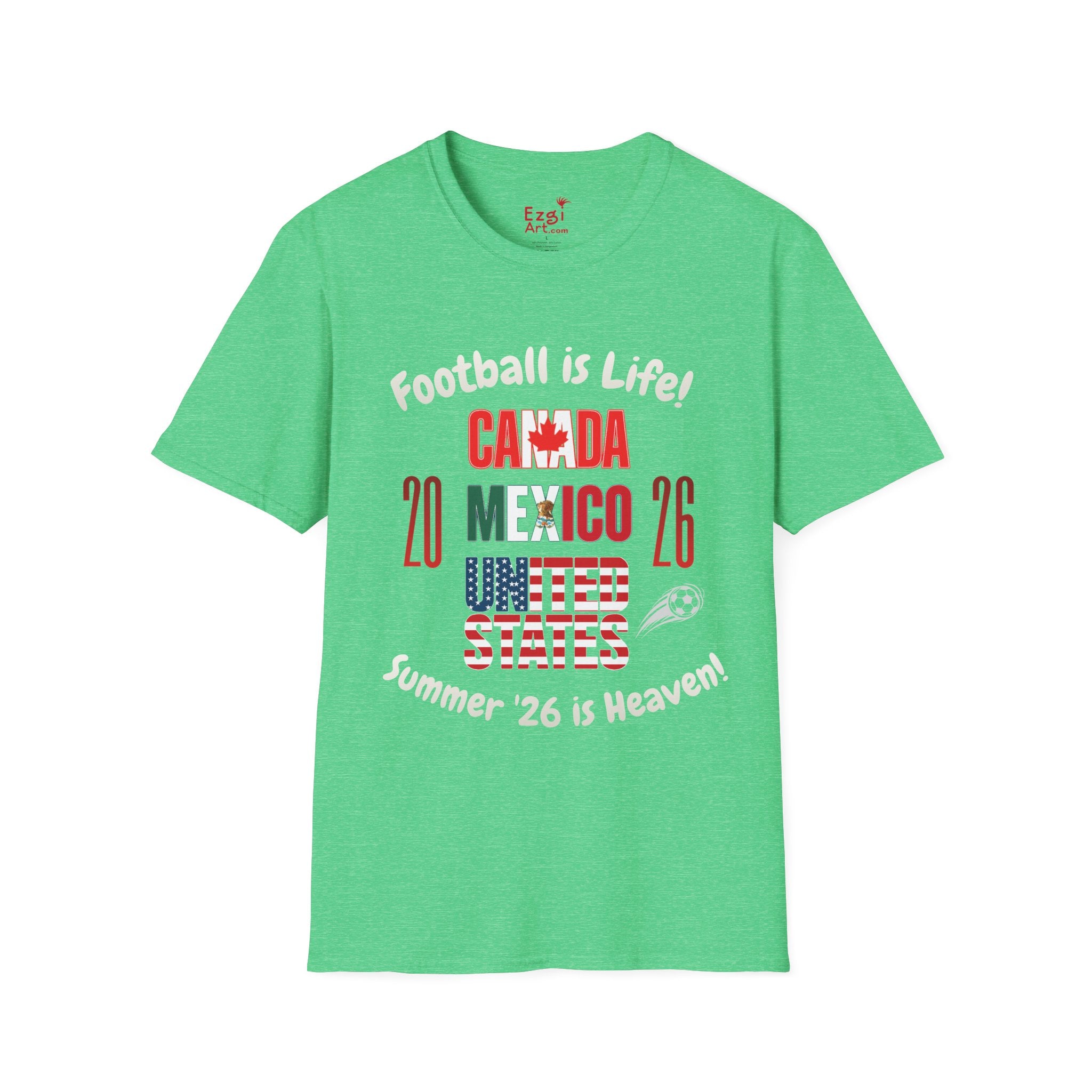 Host Countries | Heaven | White Text | Lightweight