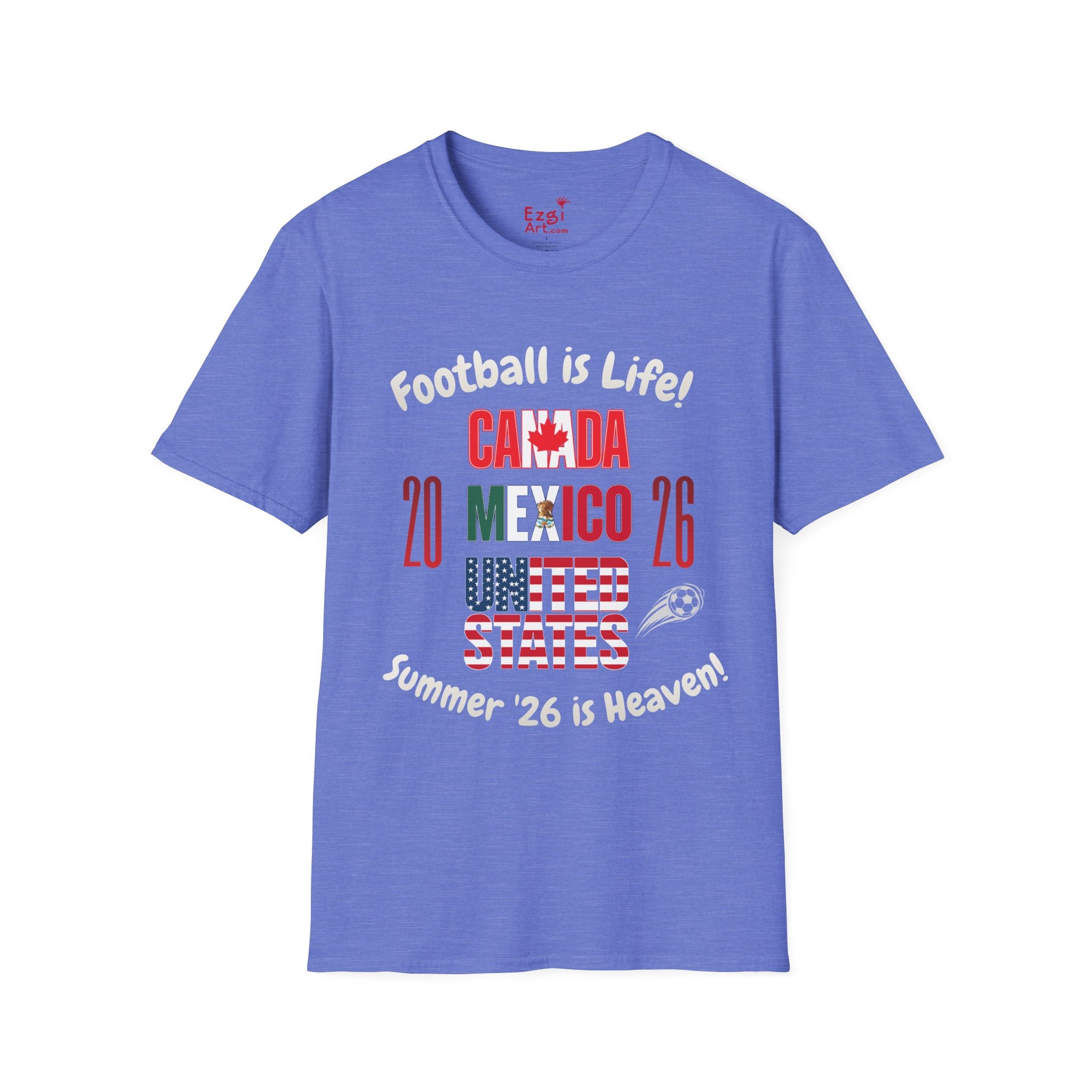 Host Countries | Heaven | White Text | Lightweight