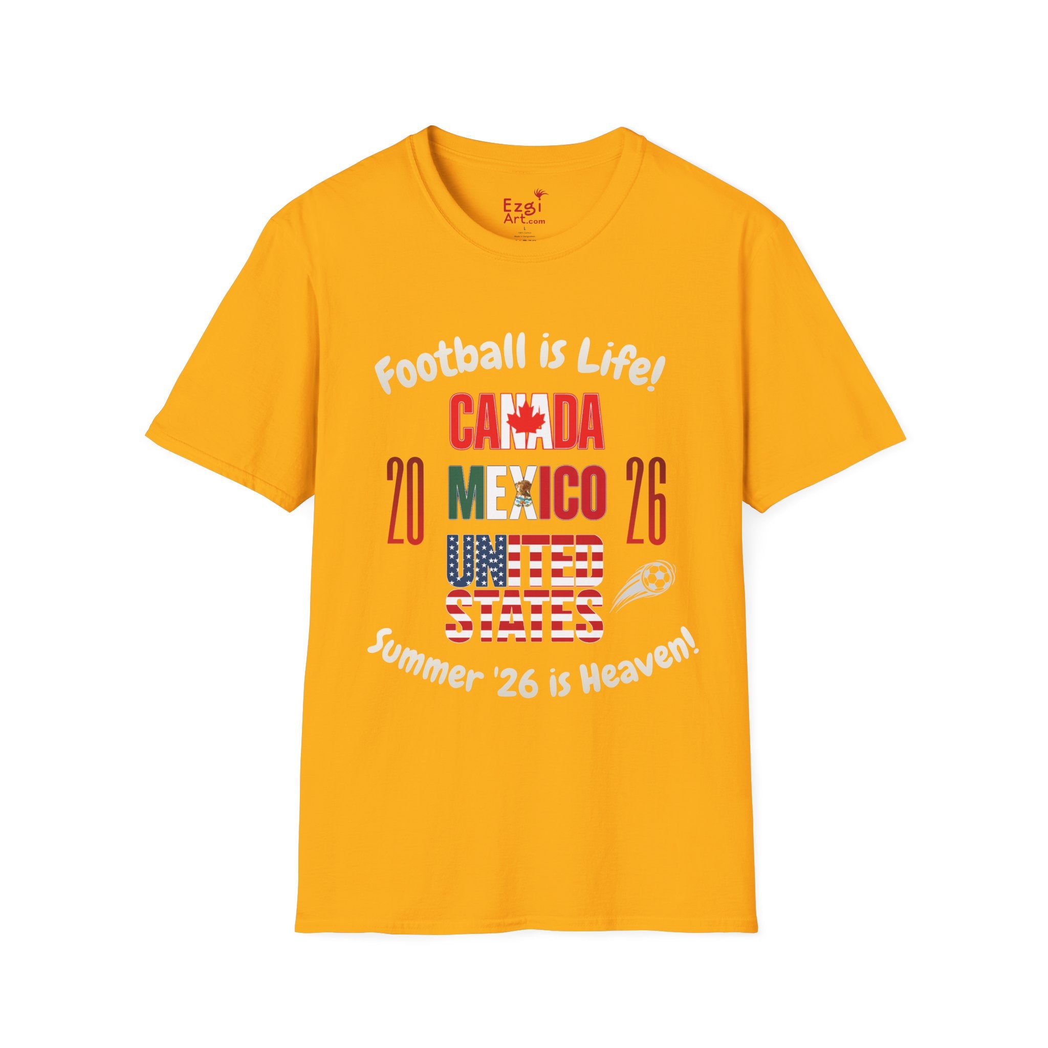 Host Countries | Heaven | White Text | Lightweight