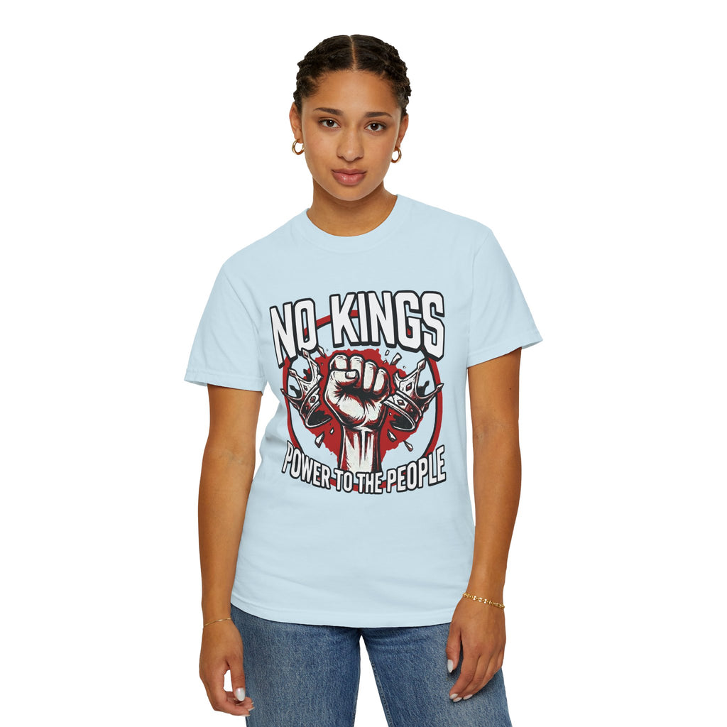 No Kings (Front & Back Printed) —  Protest Graphic Tee