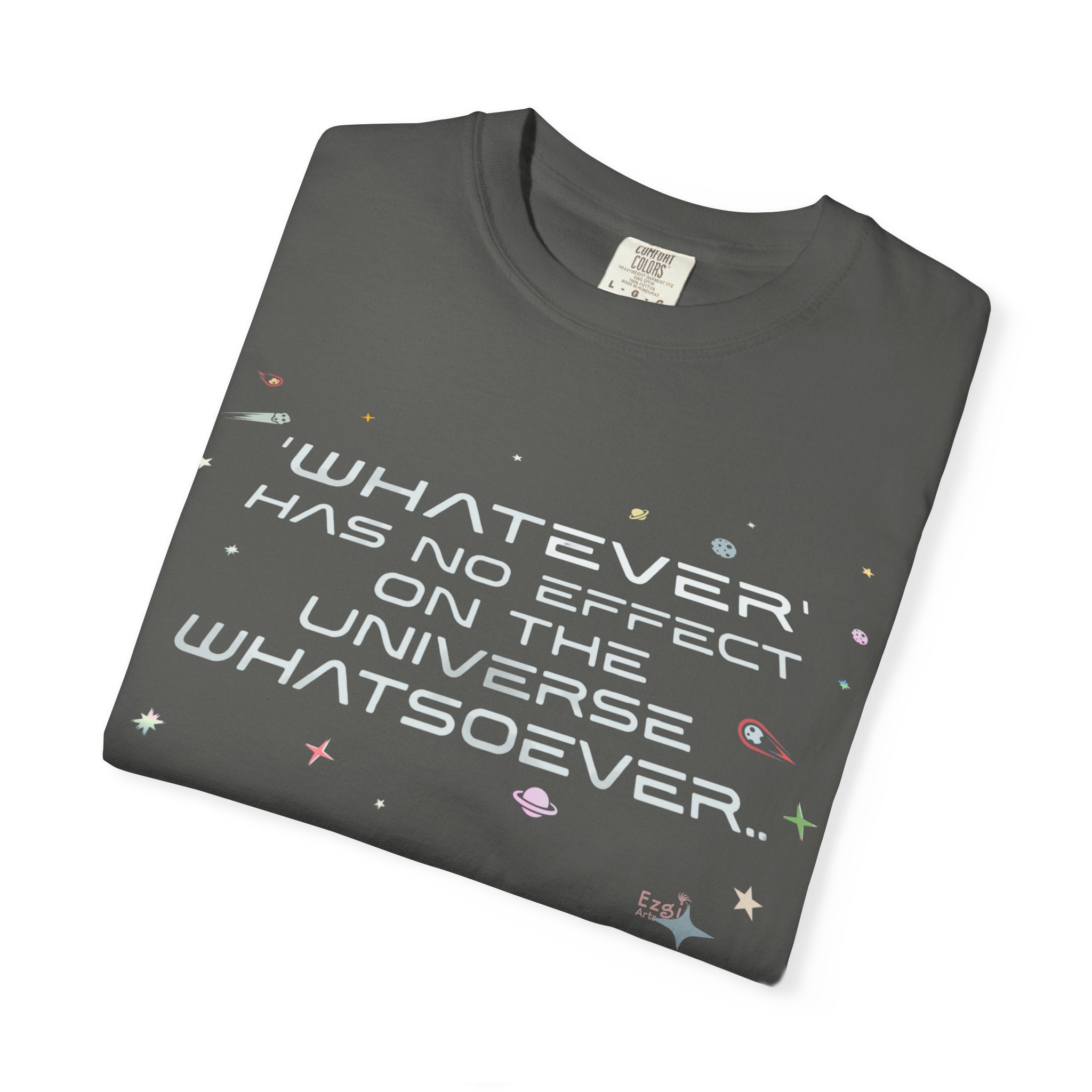 Whatever Universe T-Shirt — Pastel Space Graphic Tee