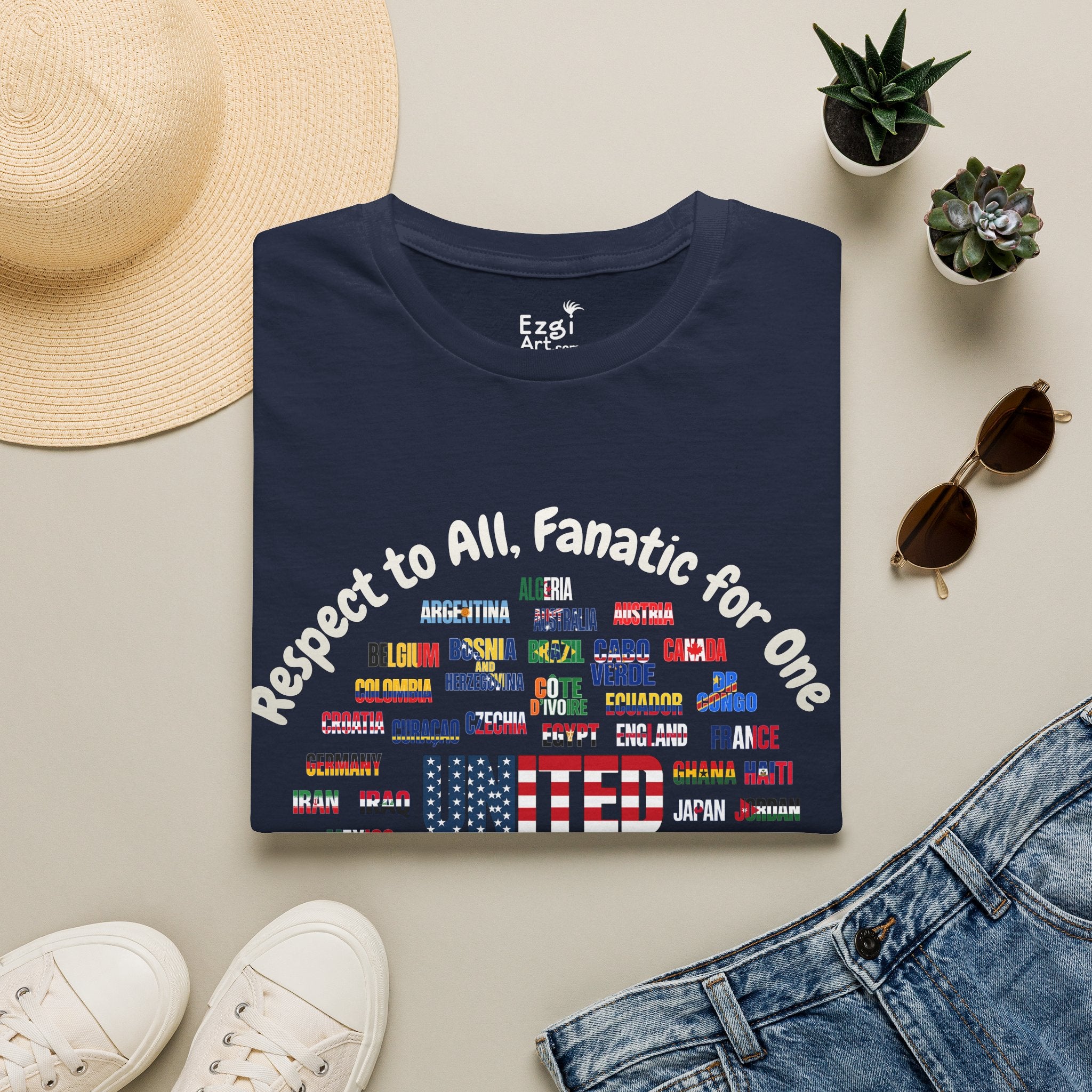 World Cup '26 | USA Fan | White Text | Lightweight