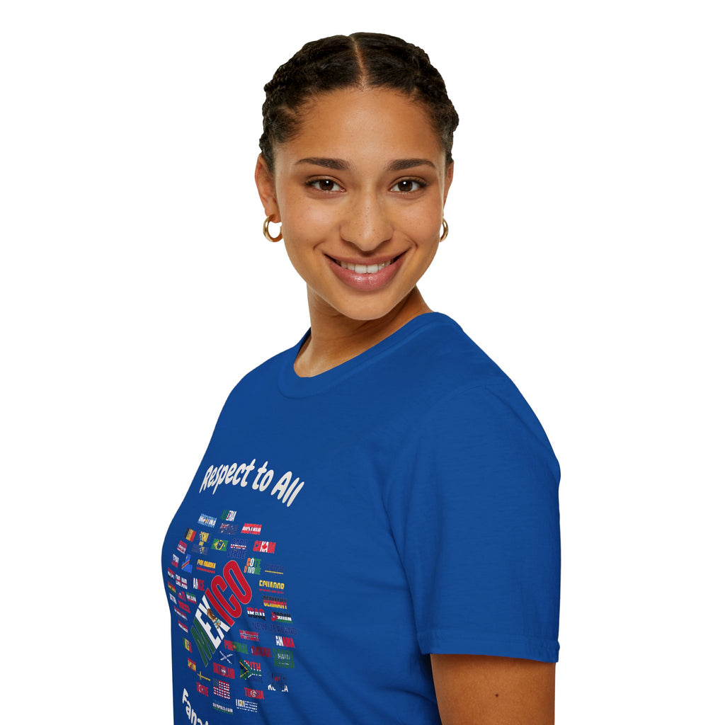 Mexico Fan Soccer Tee | White Text | Lightweight