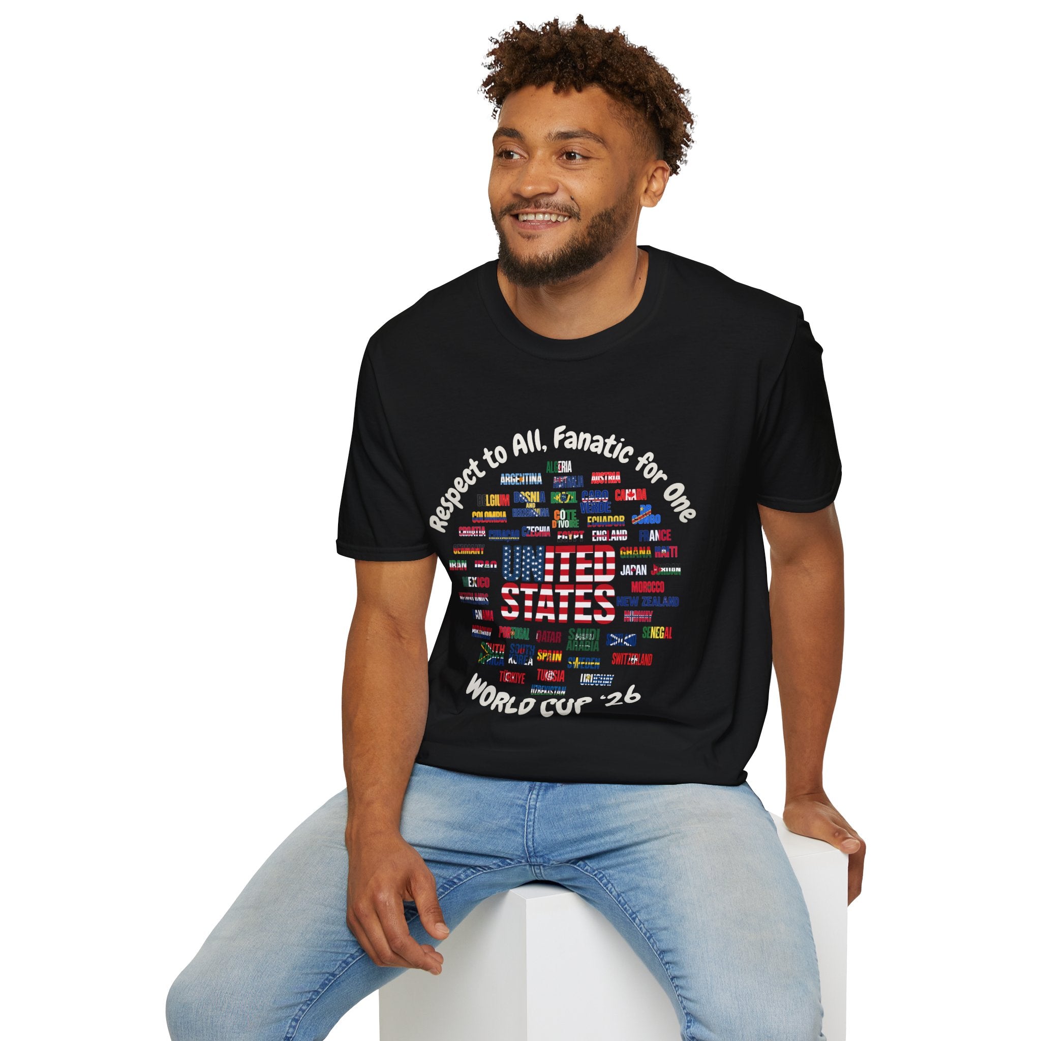 World Cup '26 | USA Fan | White Text | Lightweight