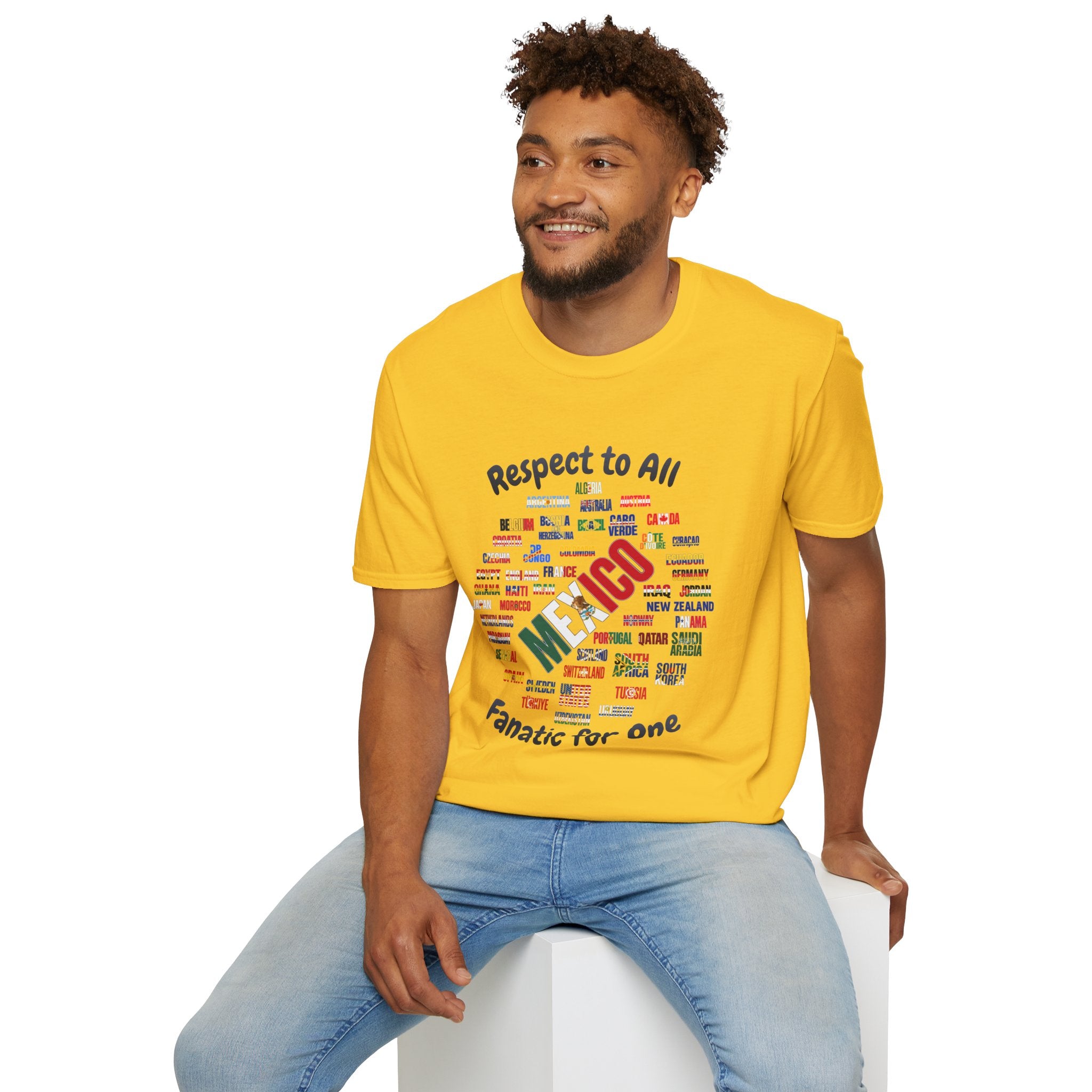Mexico Fan Soccer Tee | Dark Text | Lightweight