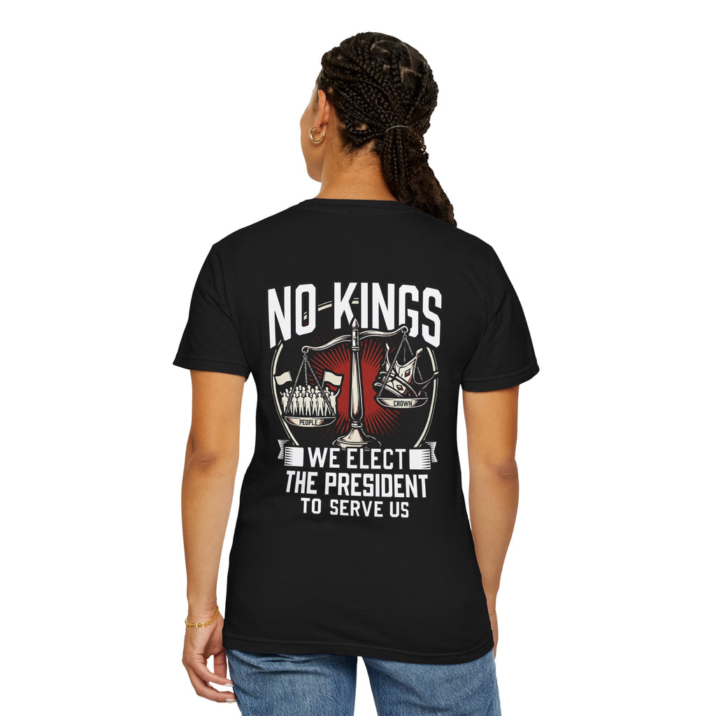 No Kings (Front & Back Printed) —  Protest Graphic Tee
