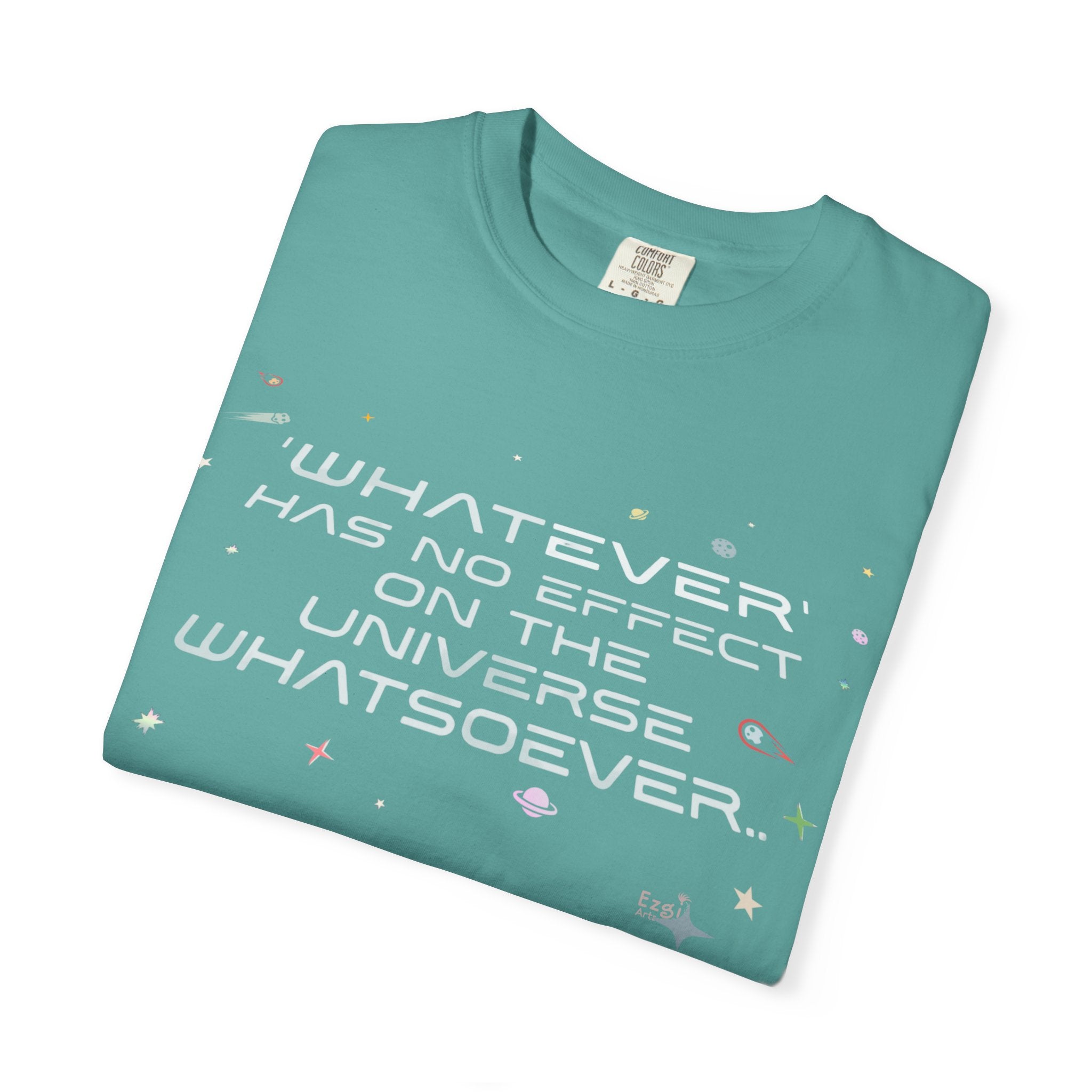 Whatever Universe T-Shirt — Pastel Space Graphic Tee