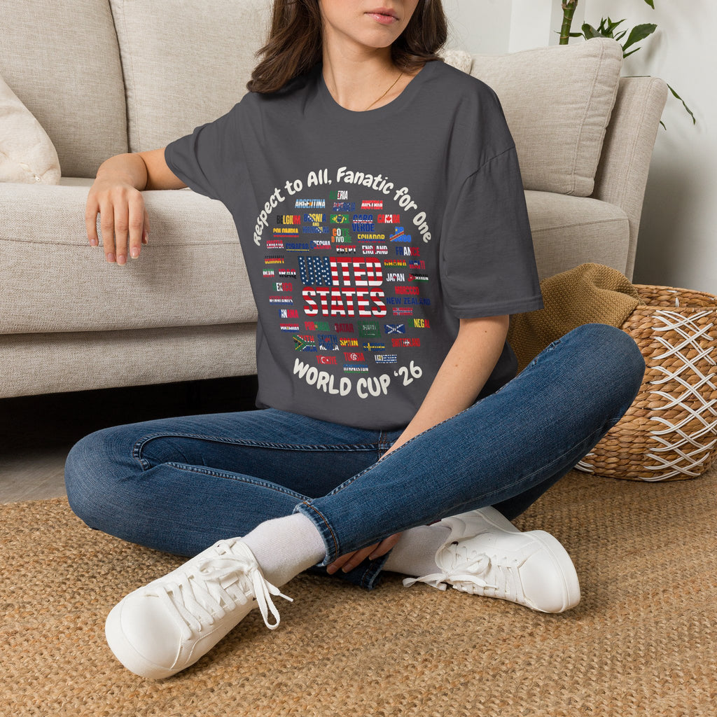 World Cup '26 | USA Fan | White Text | Lightweight