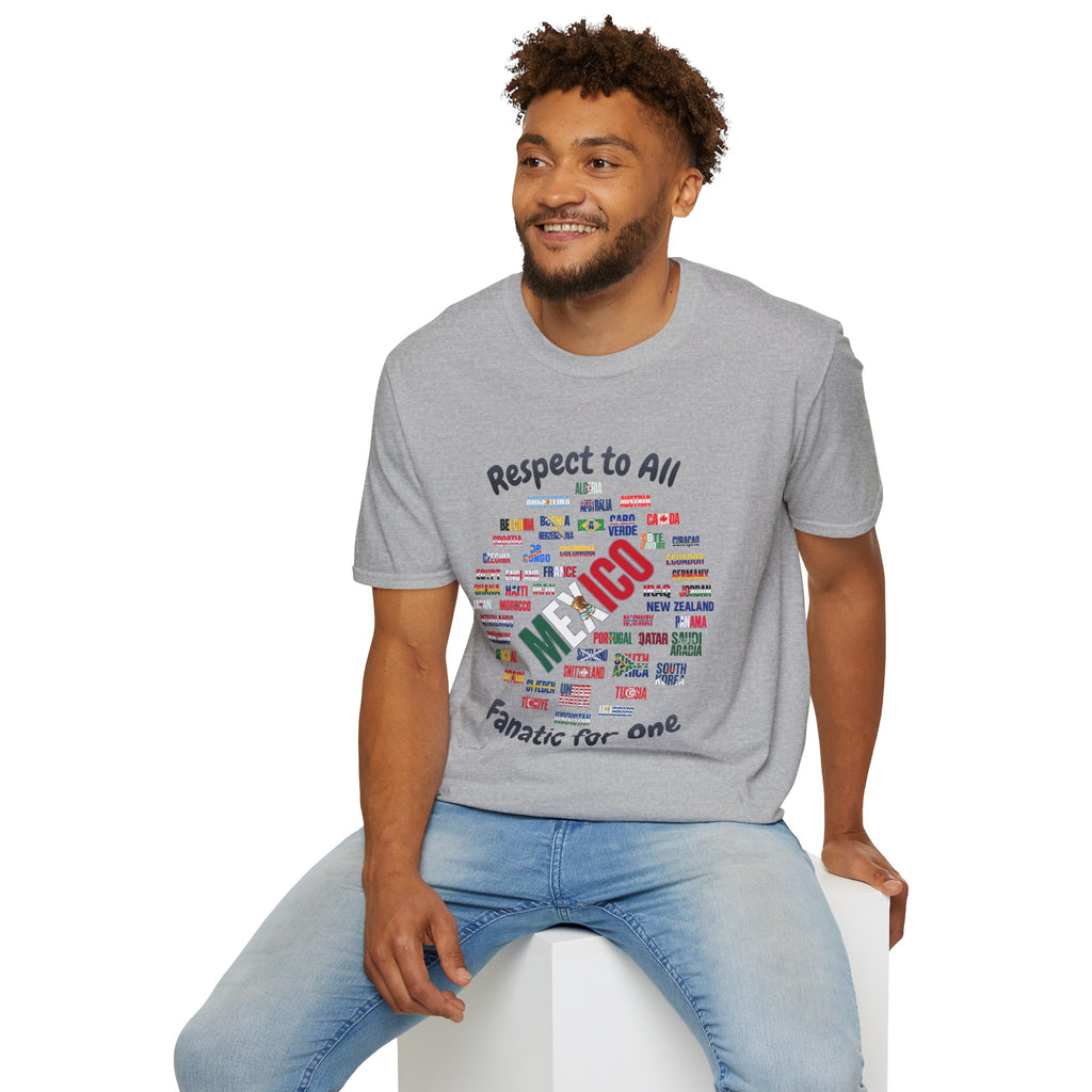 Mexico Fan Soccer Tee | Dark Text | Lightweight