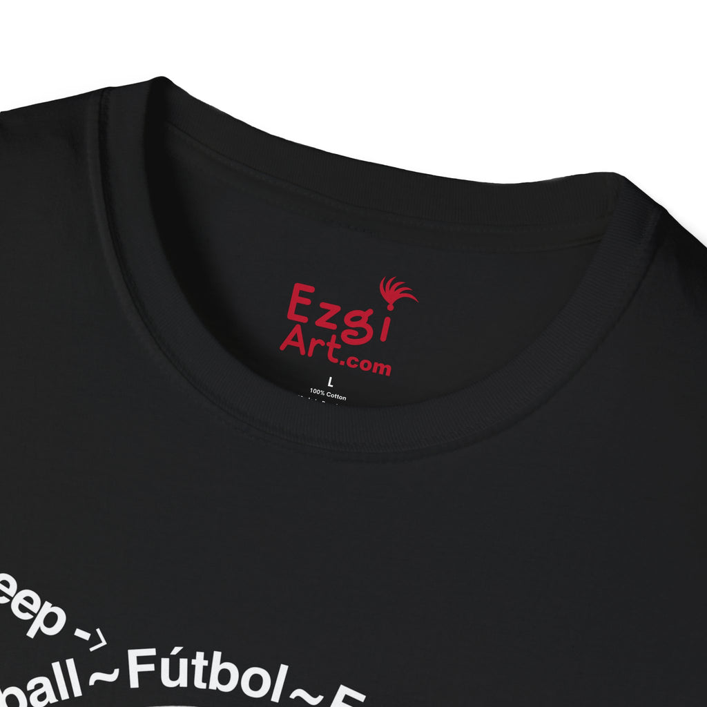 Soccer World Cup | “Eat, Sleep, Football, My Summer 2026" | White or Black Text | Lightweight