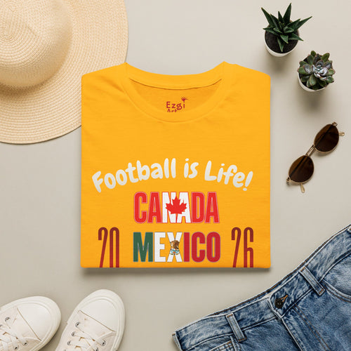 Canada Mexico USA 2026 World Cup | Heaven | White Text | Lightweight