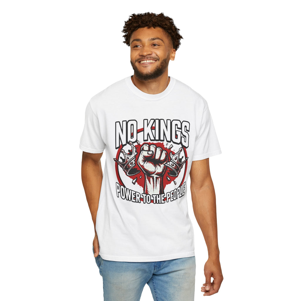 No Kings (Front & Back Printed) —  Protest Graphic Tee
