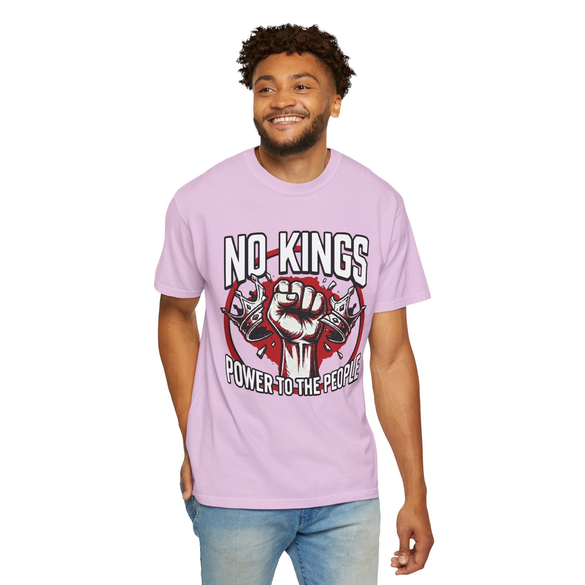 No Kings (Front & Back Printed) —  Protest Graphic Tee