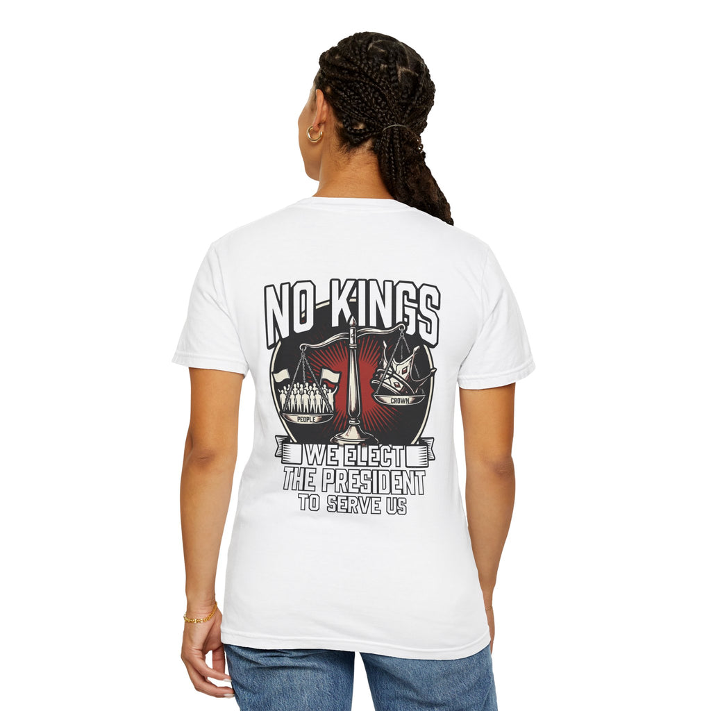 No Kings (Front & Back Printed) —  Protest Graphic Tee