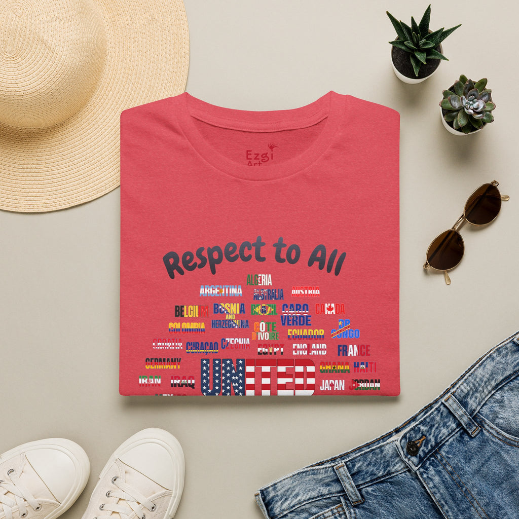 USA Fan Soccer Tee | Dark Text | Lightweight