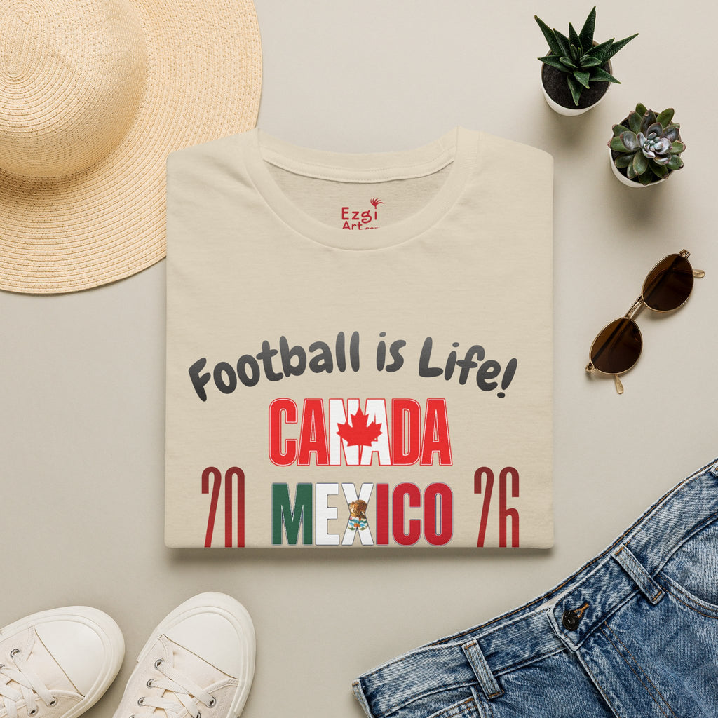Canada Mexico USA 2026 World Cup | Heaven | Dark Text | Lightweight
