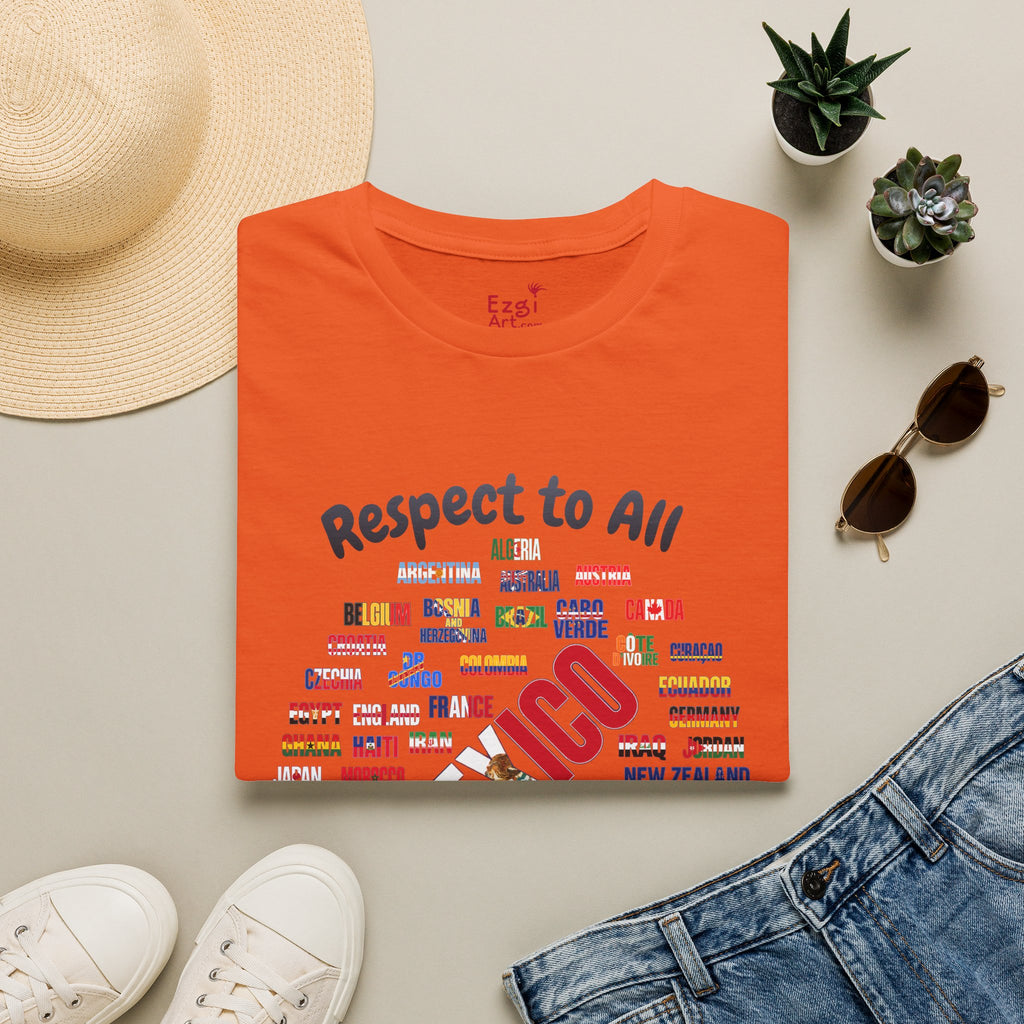 Mexico Fan Soccer Tee | Dark Text | Lightweight