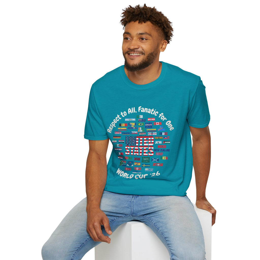 World Cup '26 | USA Fan | White Text | Lightweight