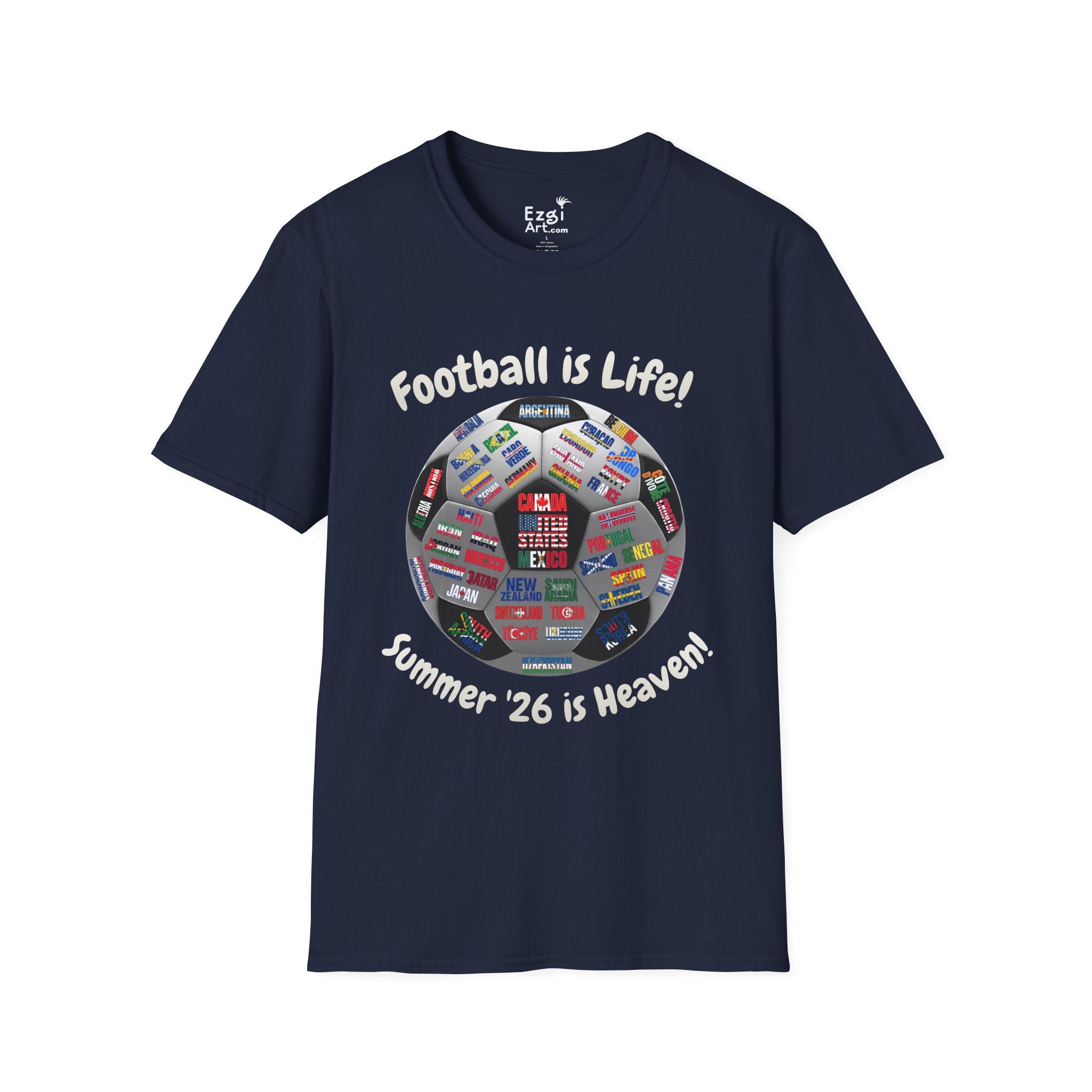 Summer '26 is Heaven | All Teams Ball Design | White Text | Lightweight