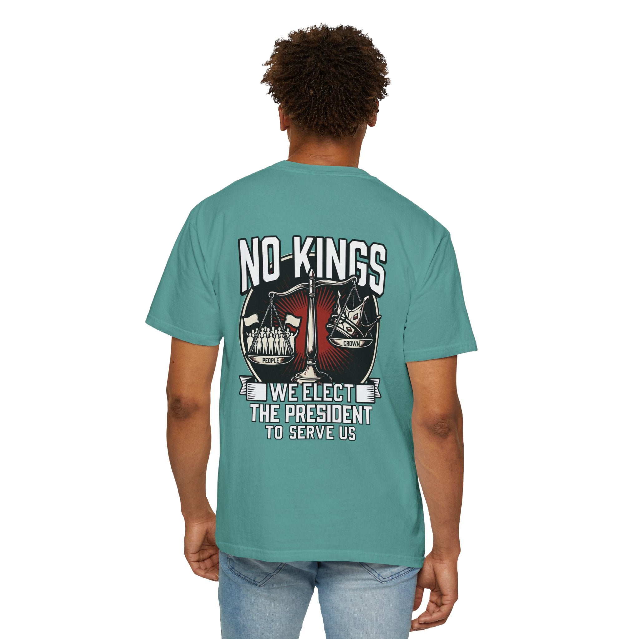 No Kings (Front & Back Printed) —  Protest Graphic Tee