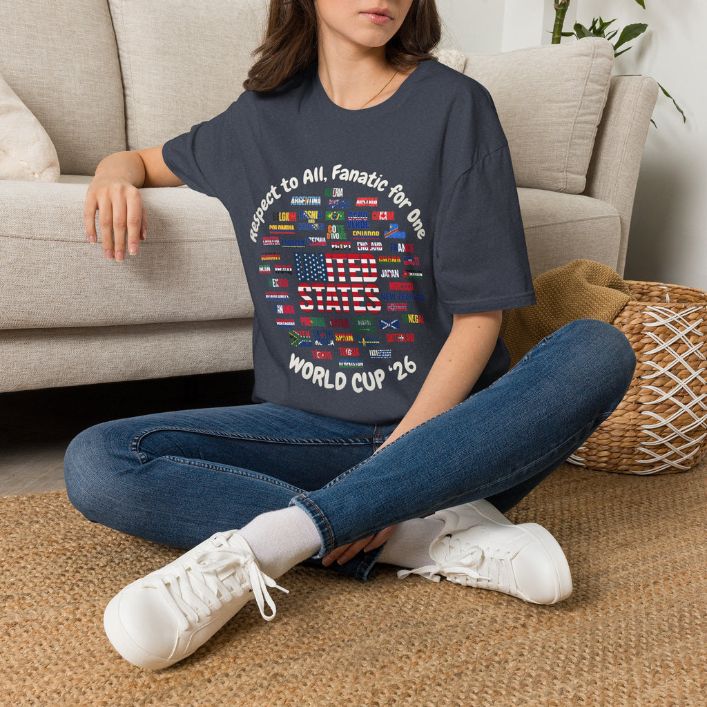World Cup '26 | USA Fan | White Text | Lightweight