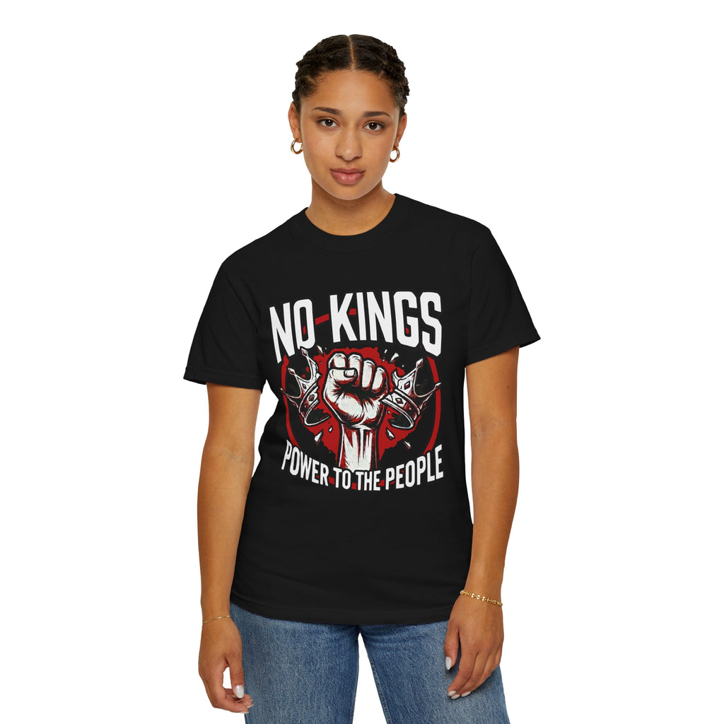 No Kings (Front & Back Printed) —  Protest Graphic Tee