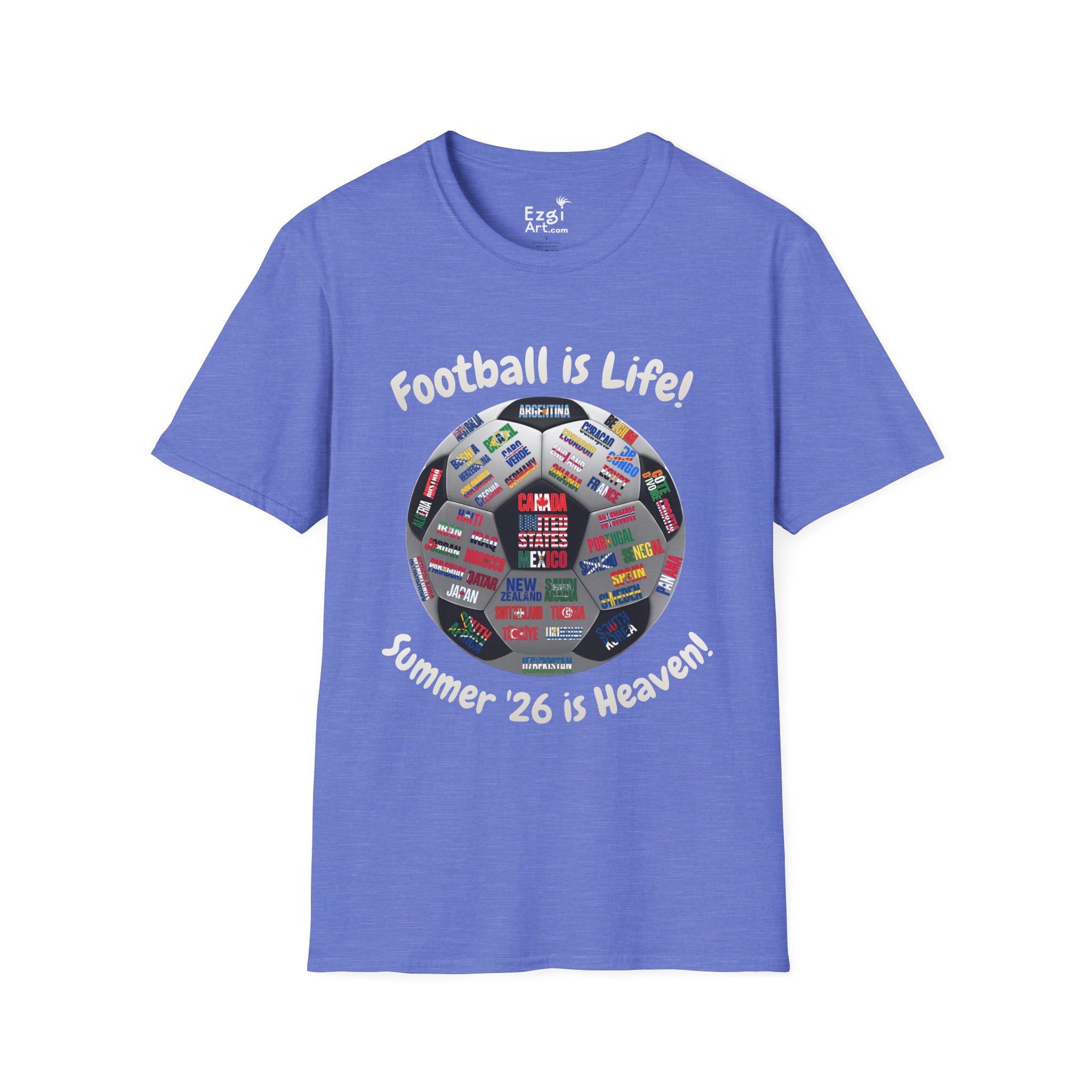 Summer '26 is Heaven | All Teams Ball Design | White Text | Lightweight