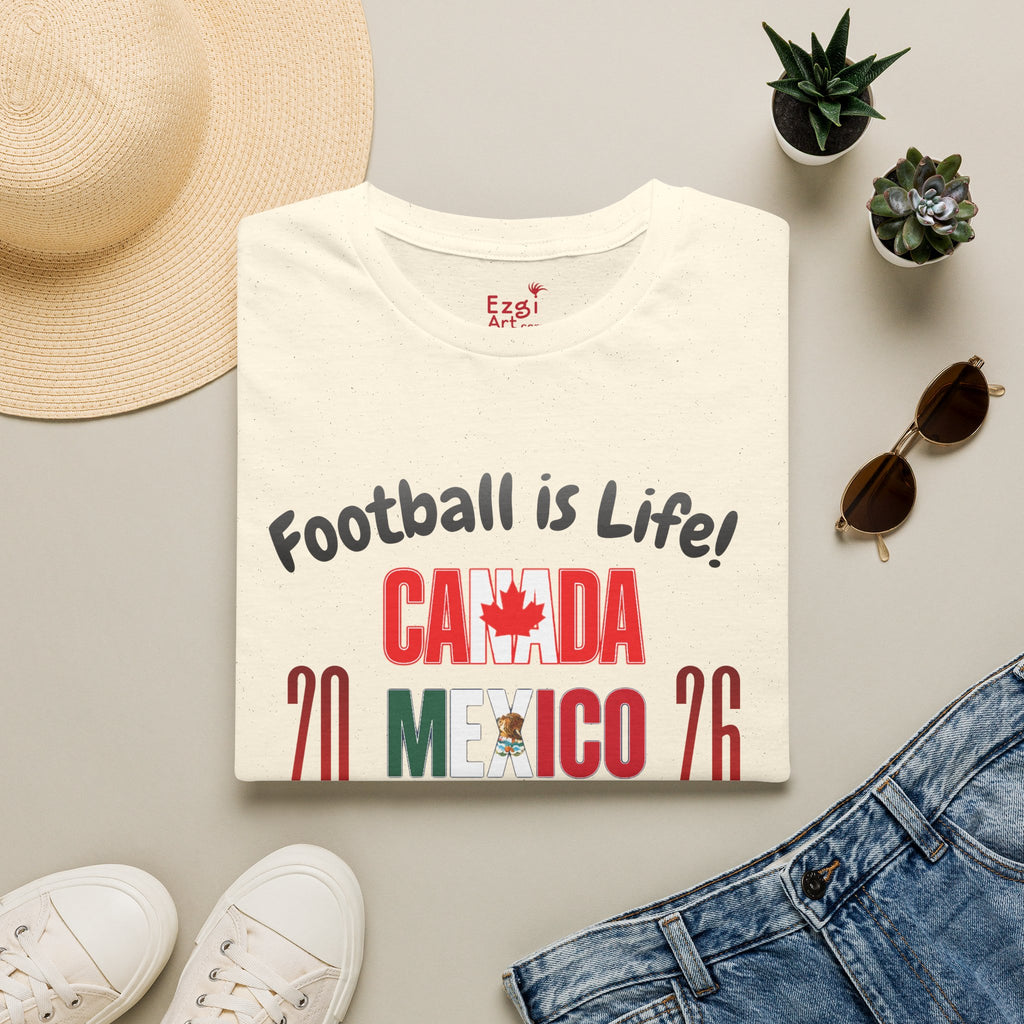 Canada Mexico USA 2026 World Cup | Heaven | Dark Text | Lightweight