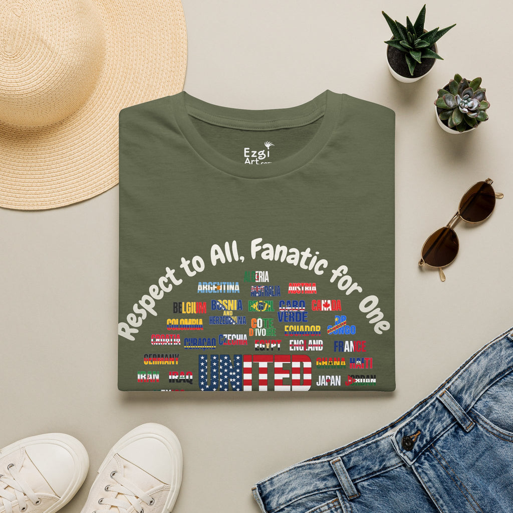 World Cup '26 | USA Fan | White Text | Lightweight