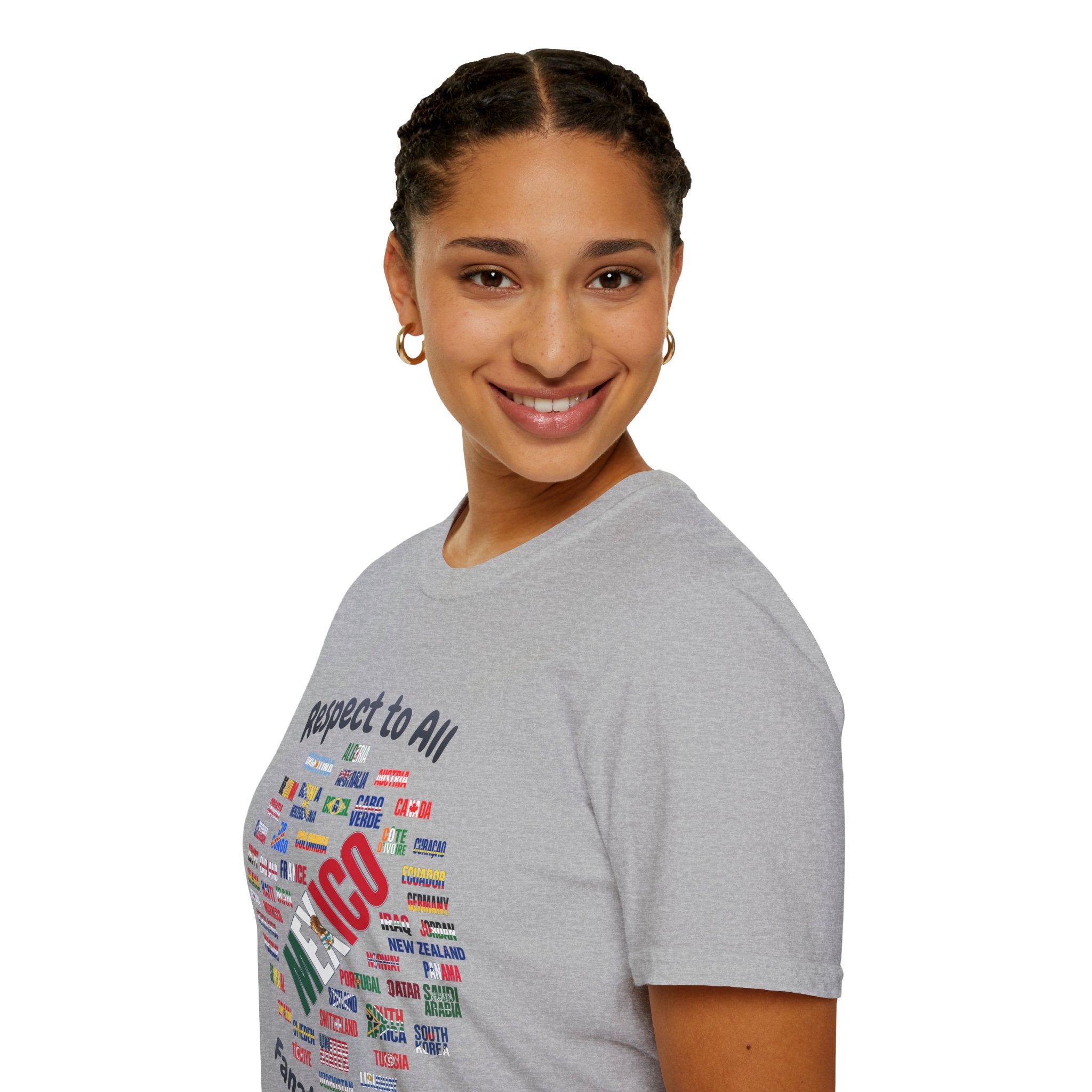Mexico Fan Soccer Tee | Dark Text | Lightweight