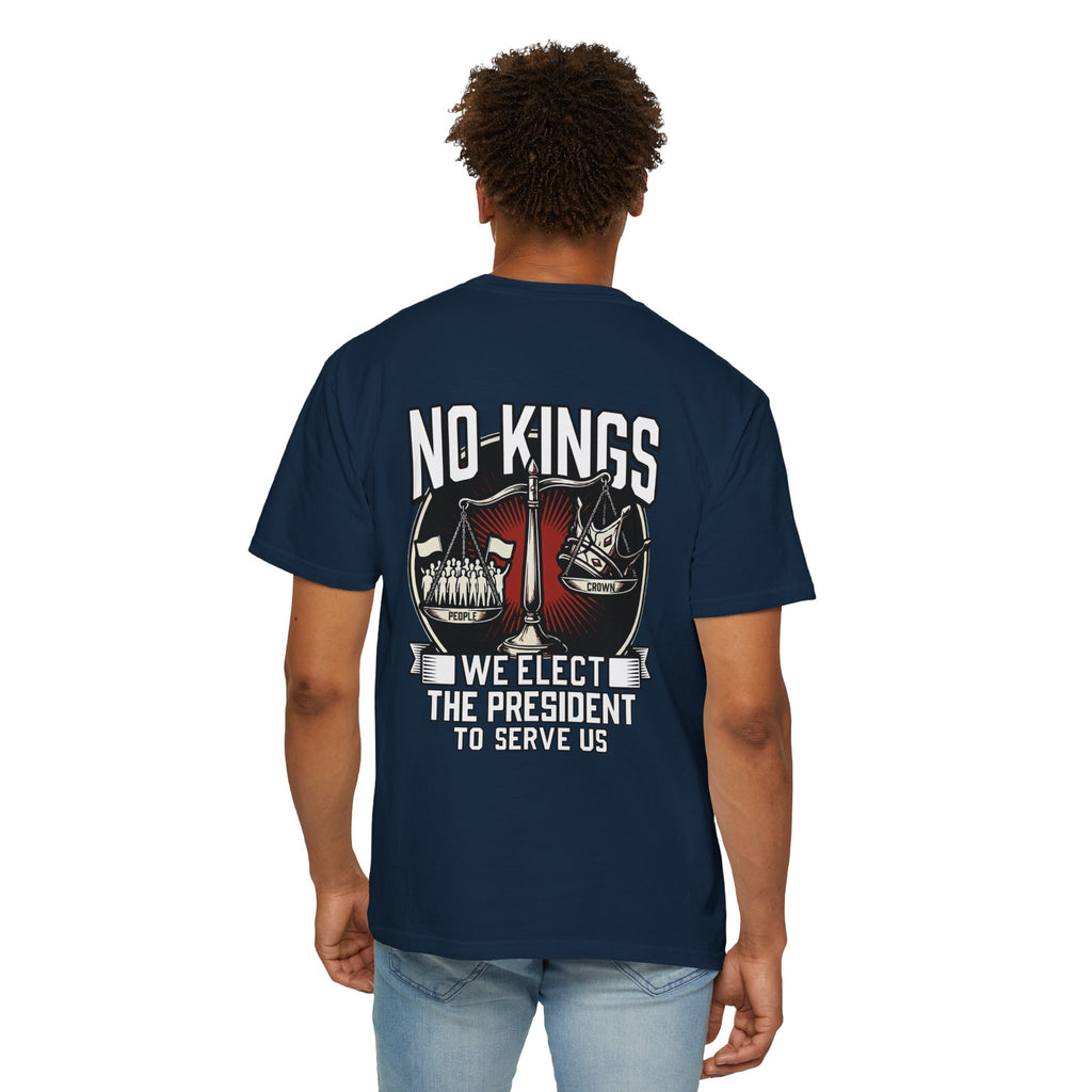 No Kings (Front & Back Printed) —  Protest Graphic Tee