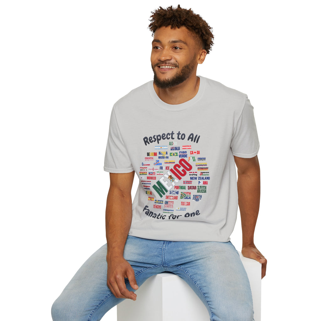 Mexico Fan Soccer Tee | Dark Text | Lightweight