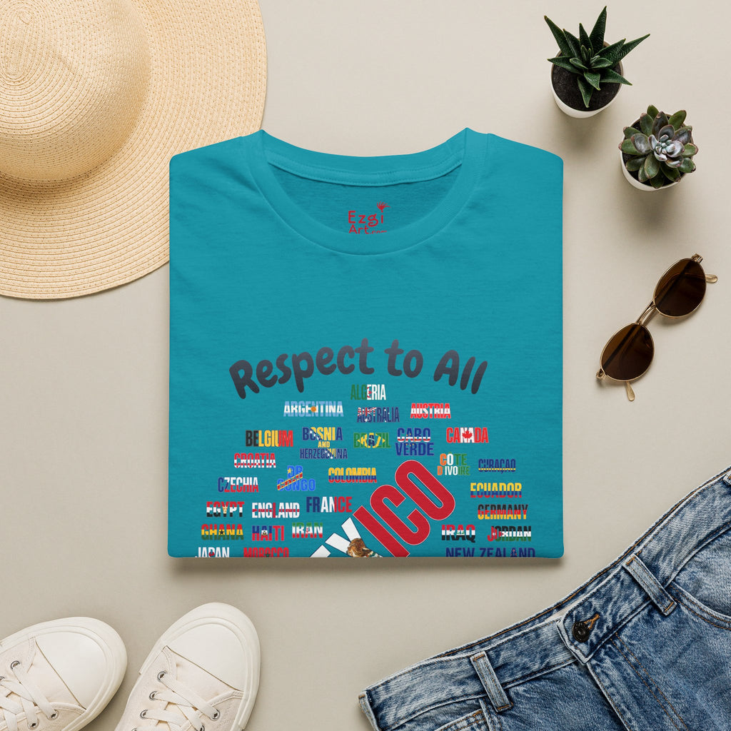 Mexico Fan Soccer Tee | Dark Text | Lightweight