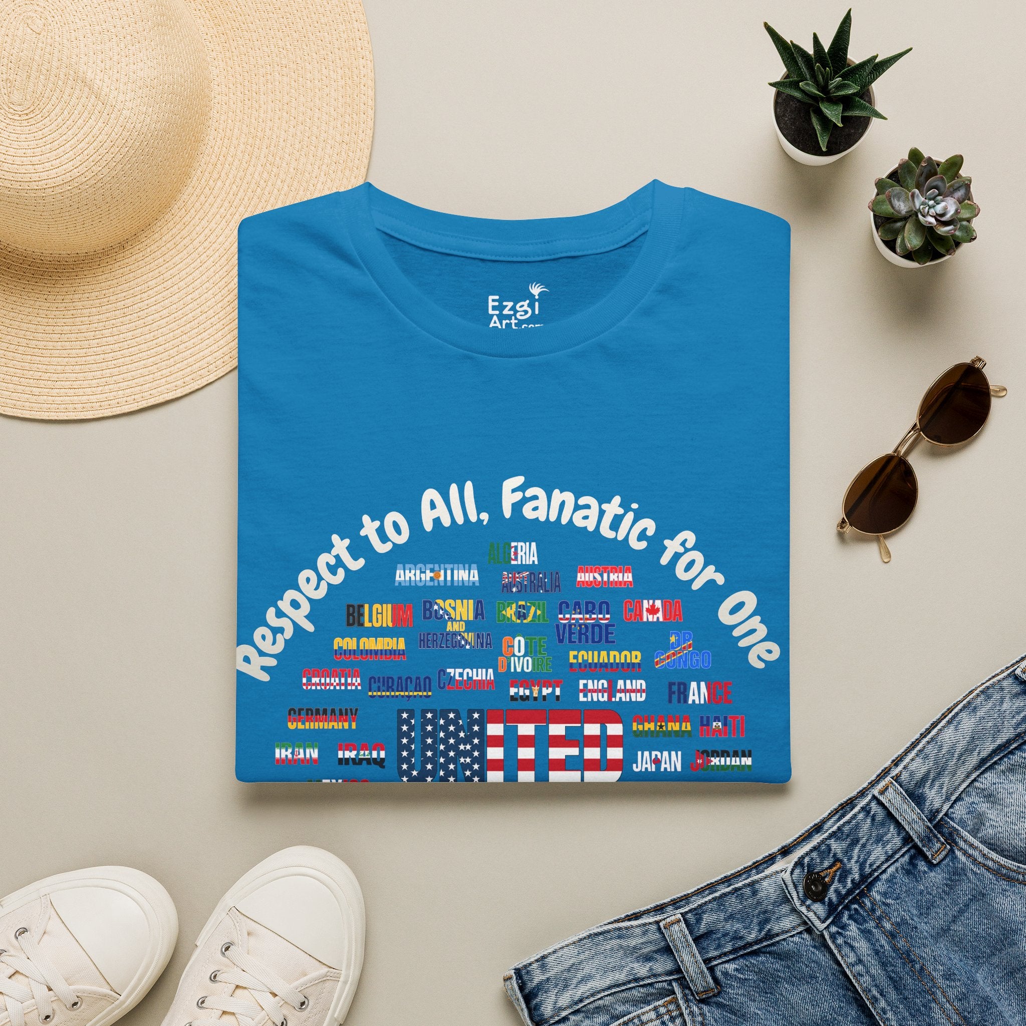 World Cup '26 | USA Fan | White Text | Lightweight