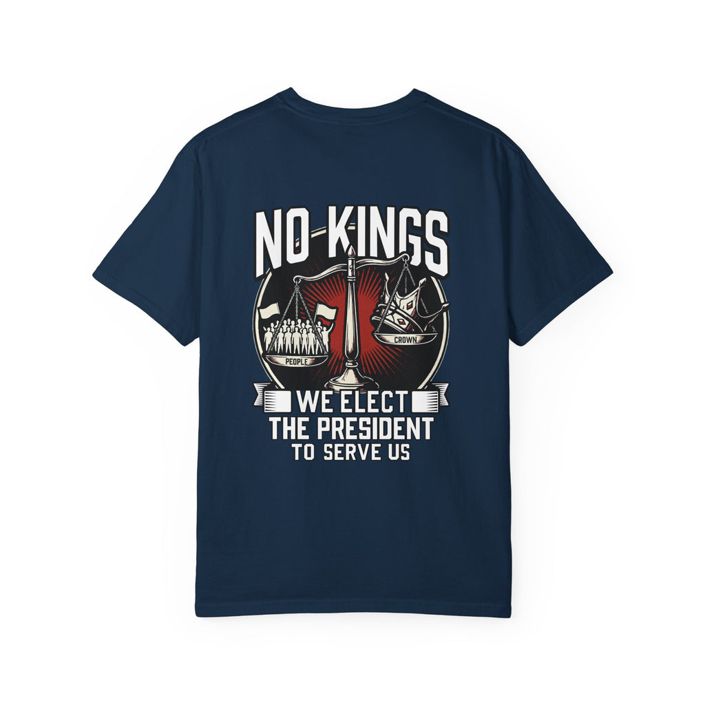 No Kings (Front & Back Printed) —  Protest Graphic Tee
